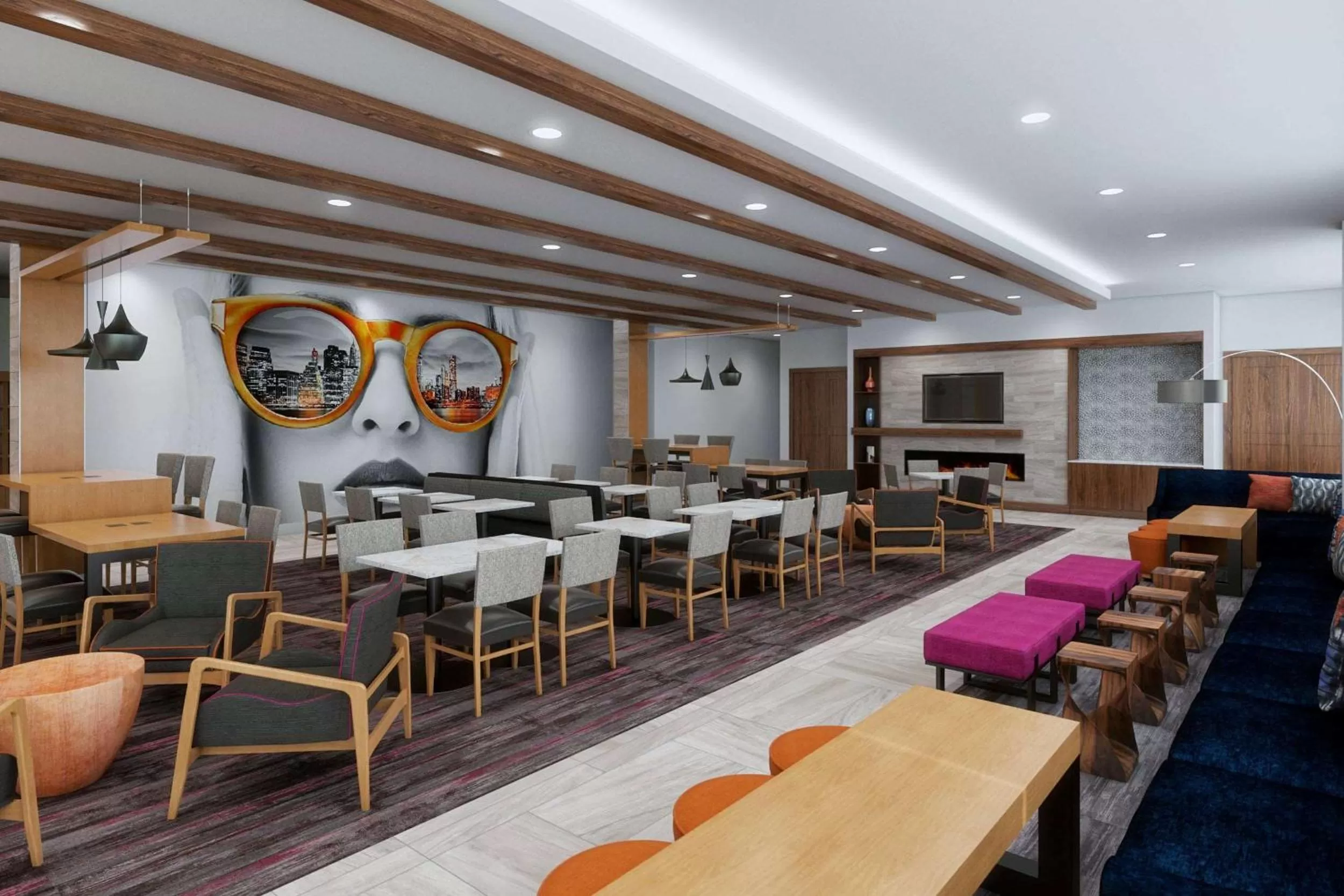 Lobby or reception in La Quinta Inn & Suites by Wyndham Pflugerville