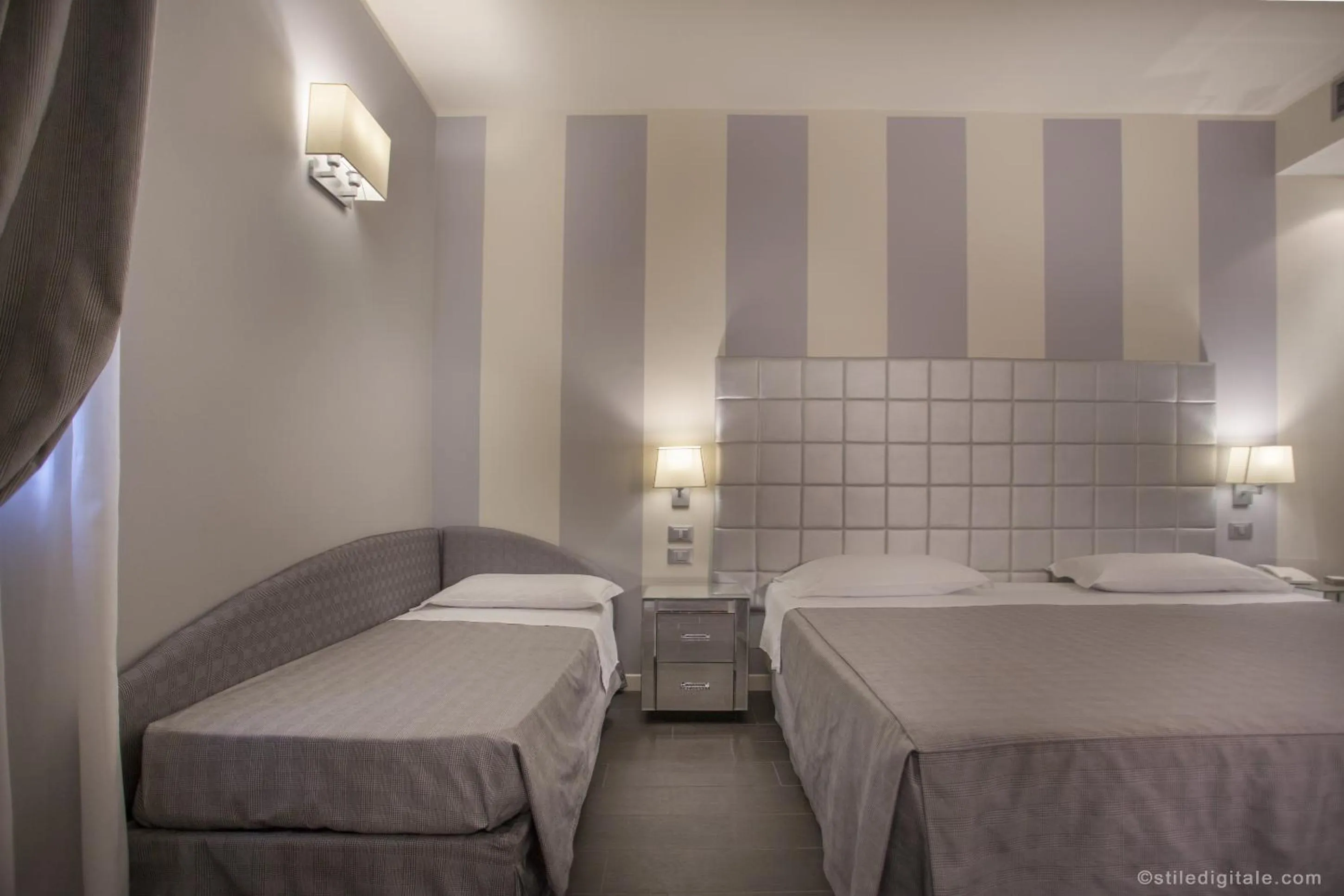 Bed in Savoia Hotel Country House Bologna