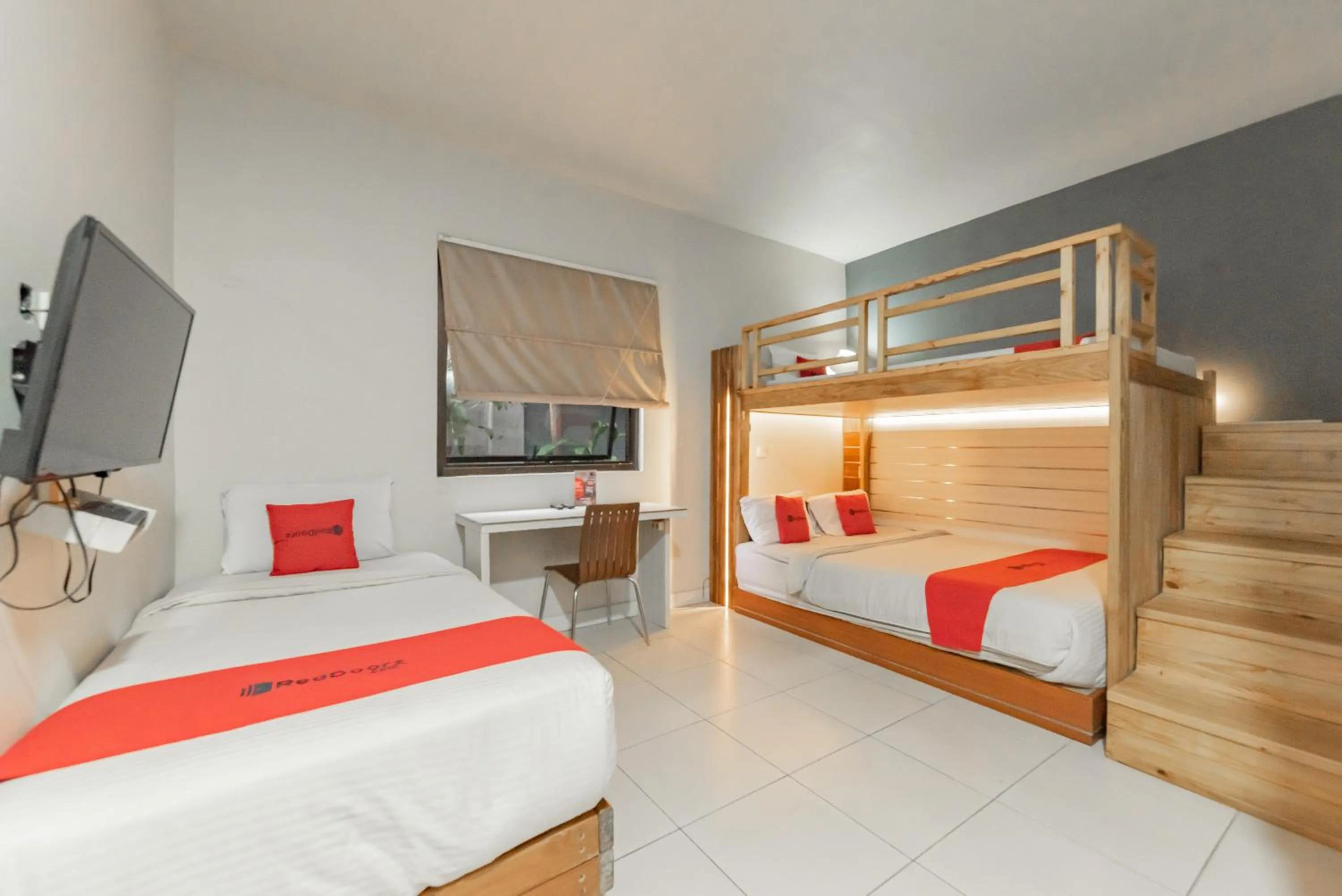 Bedroom, Bed in RedDoorz Plus near Asia Afrika 3