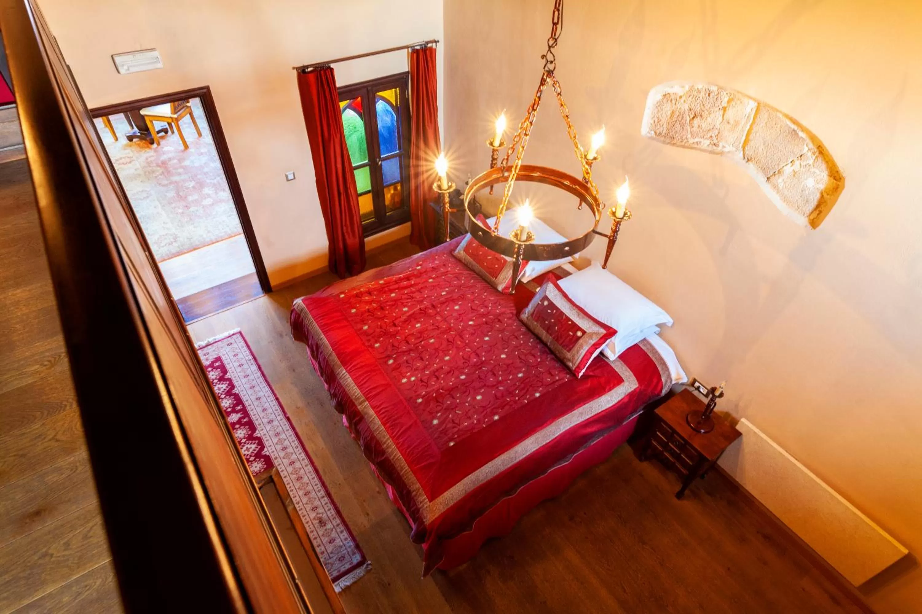 Bed in Spirit Of The Knights Boutique Hotel