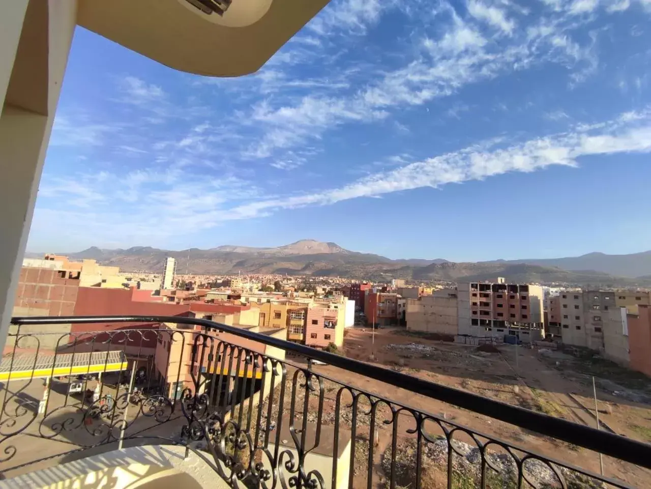 Triple Room with Mountain View in Hotel La coline Triple Room with Mountain View in Hotel La coline