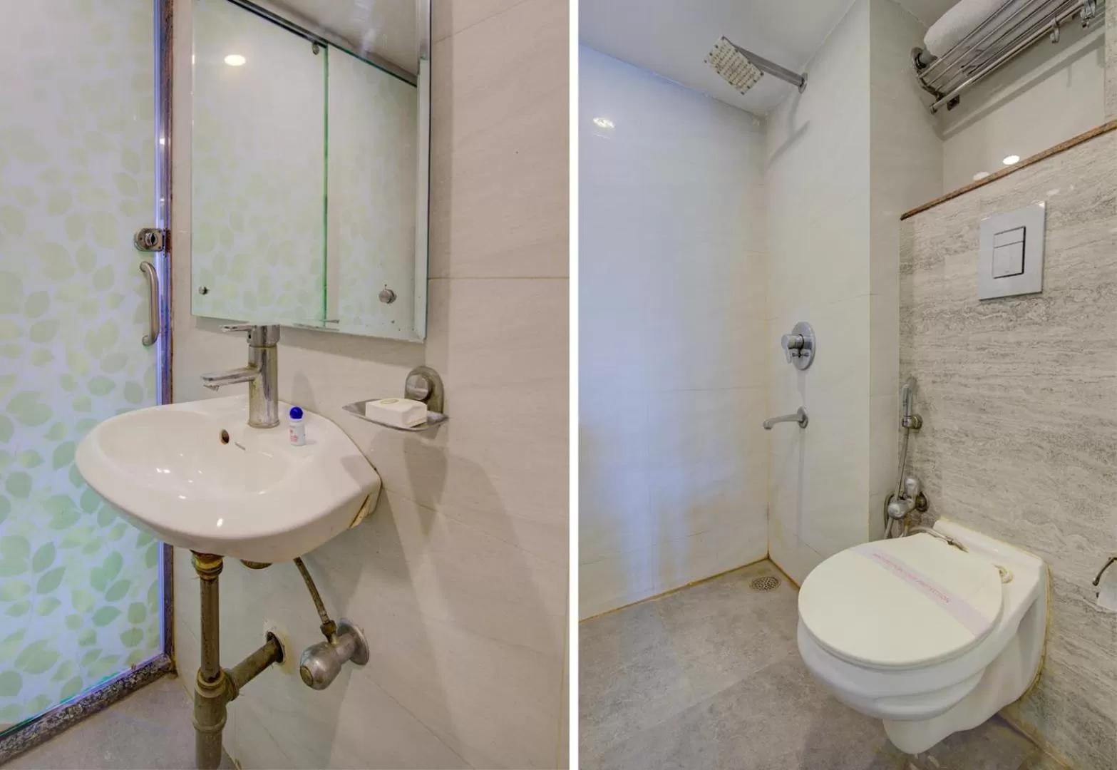 Bathroom in Hotel Kaushal Palace