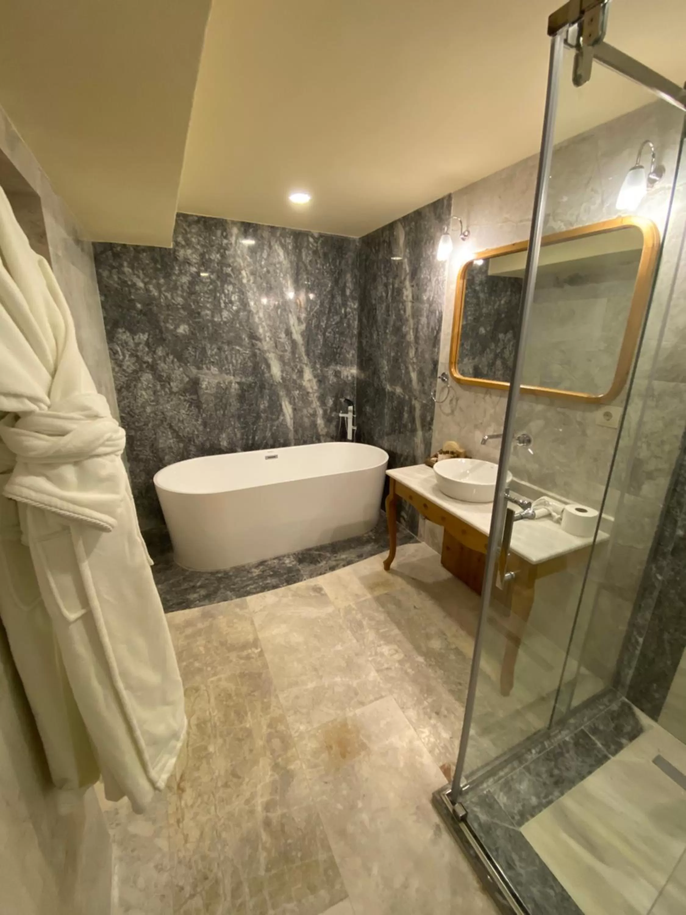 Bathroom in Cratus Stone Palace