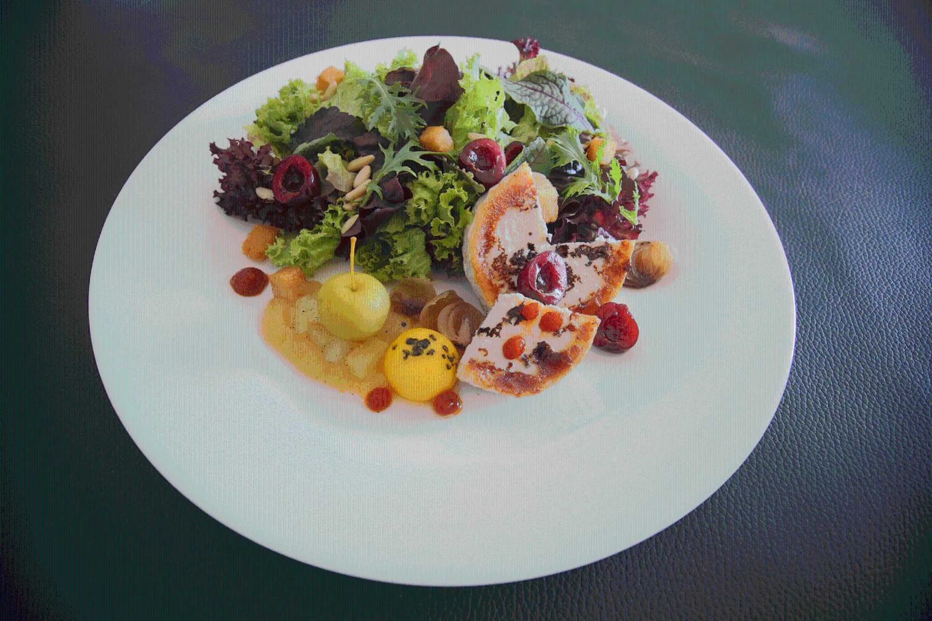 Food close-up in Canyelles Platja