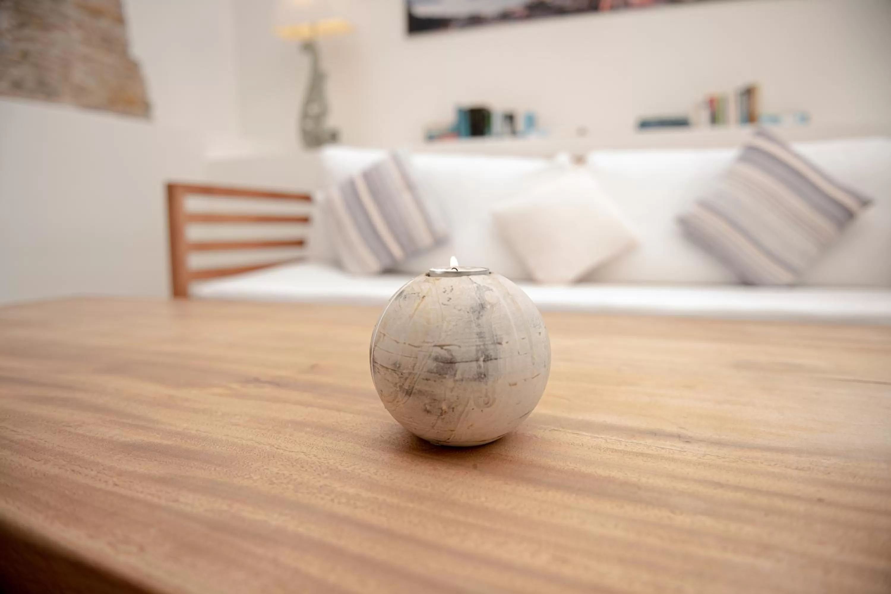 Seating area in El Petit Convent