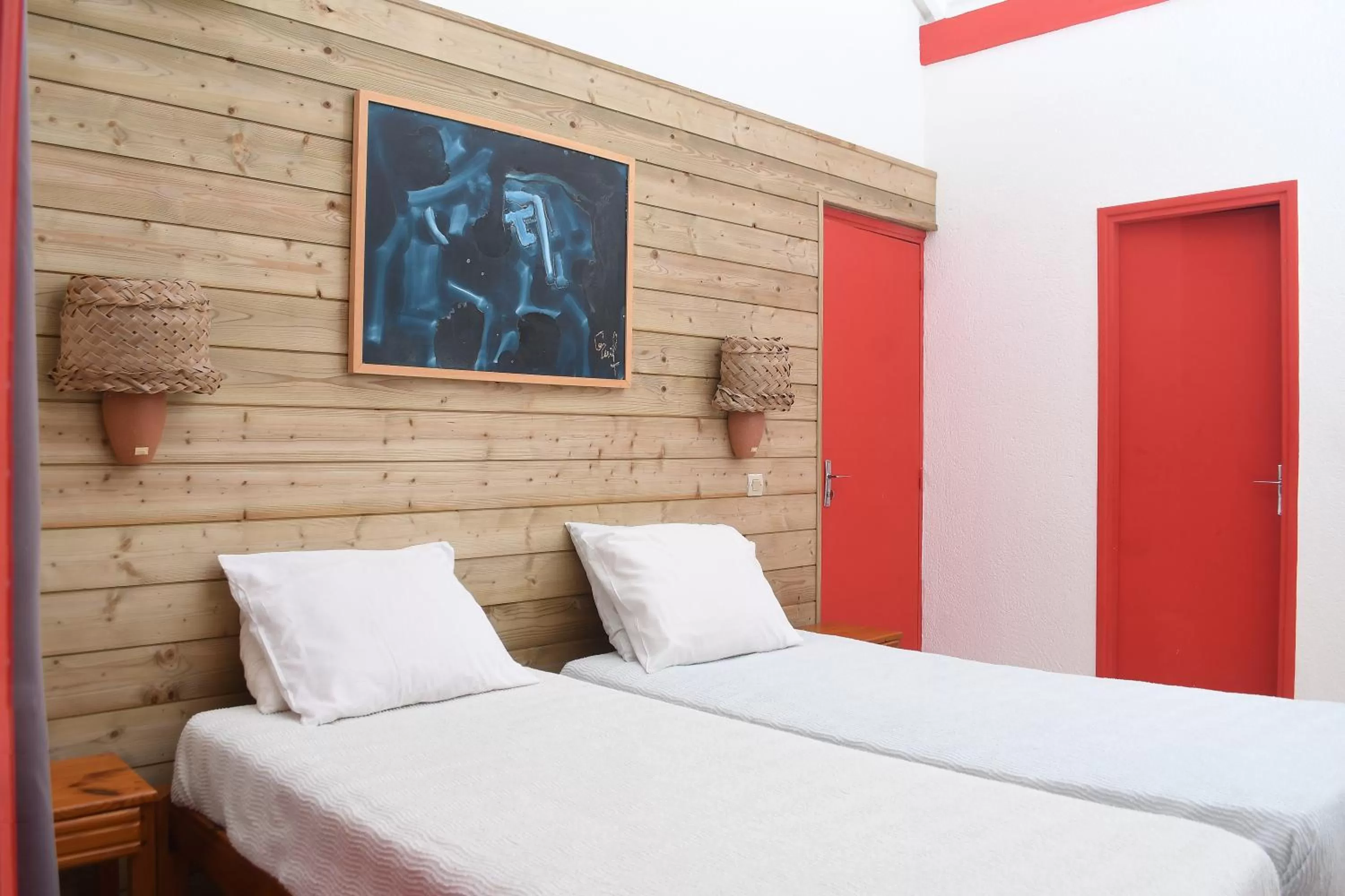 Bedroom, Bed in Imperatrice Village - Résidence sur la plage