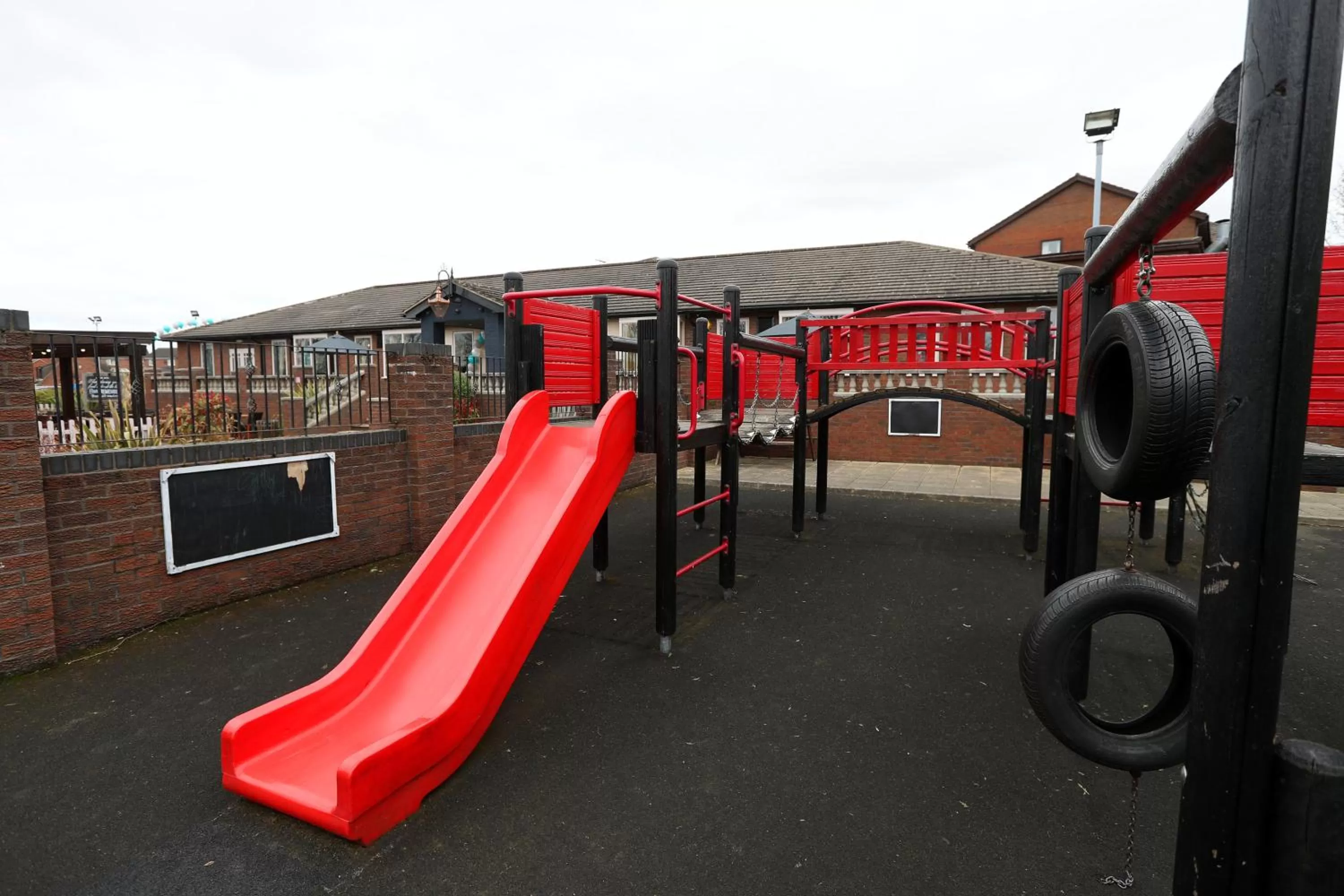 Children play ground in Boundary, Alfreton by Marston's Inns