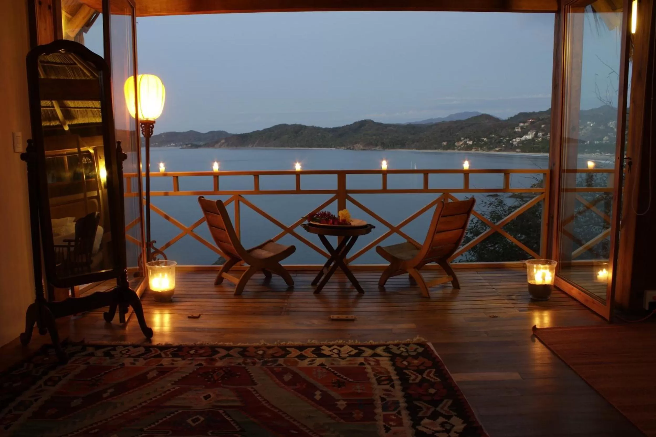 Balcony/Terrace in Hotel Boutique Siete Lunas