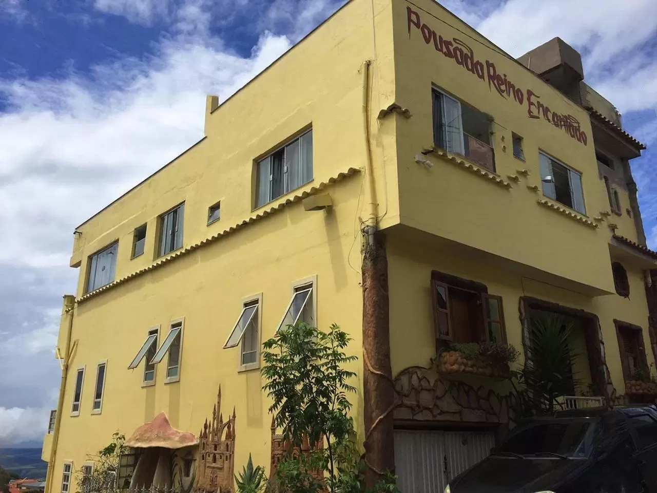 Landmark view in Pousada Reino Encantado - São Thomé das Letras - Minas Gerais