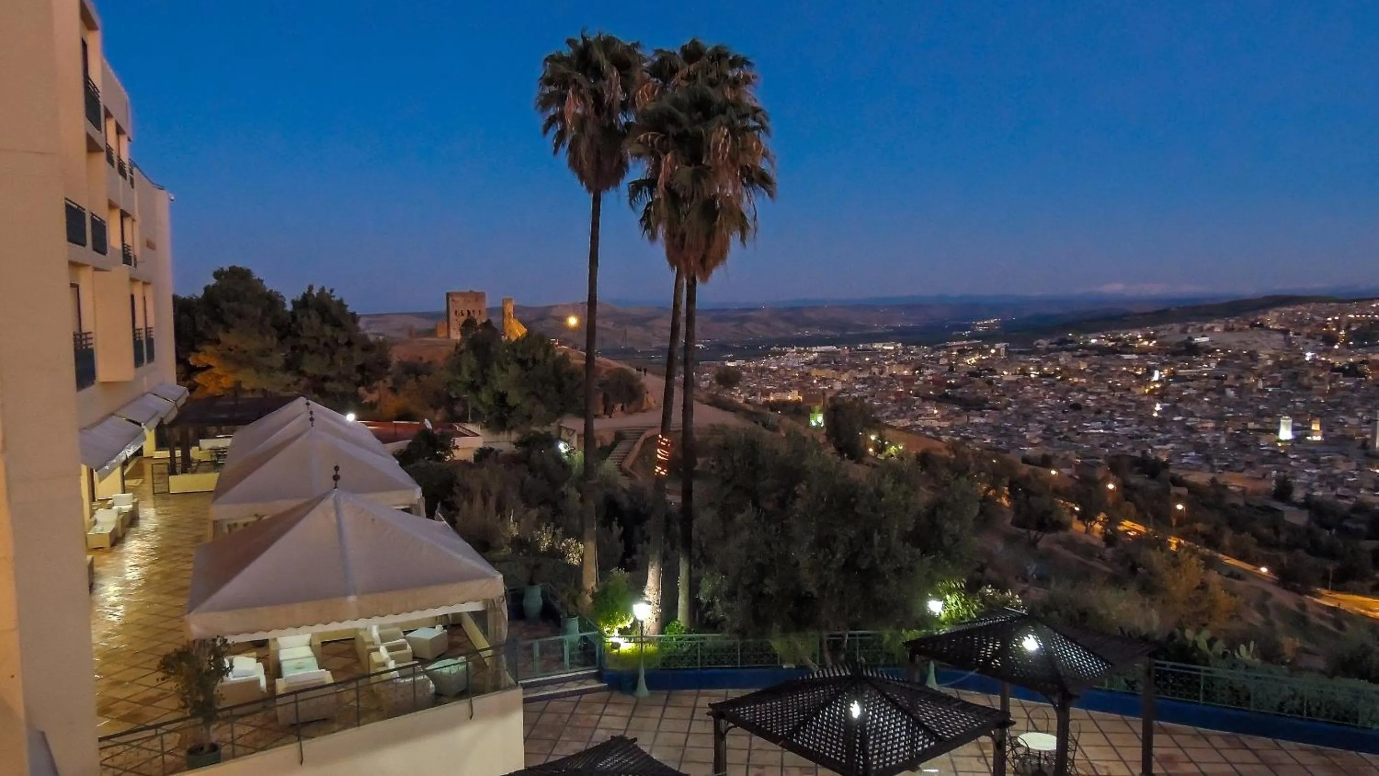 City view in Les Mérinides