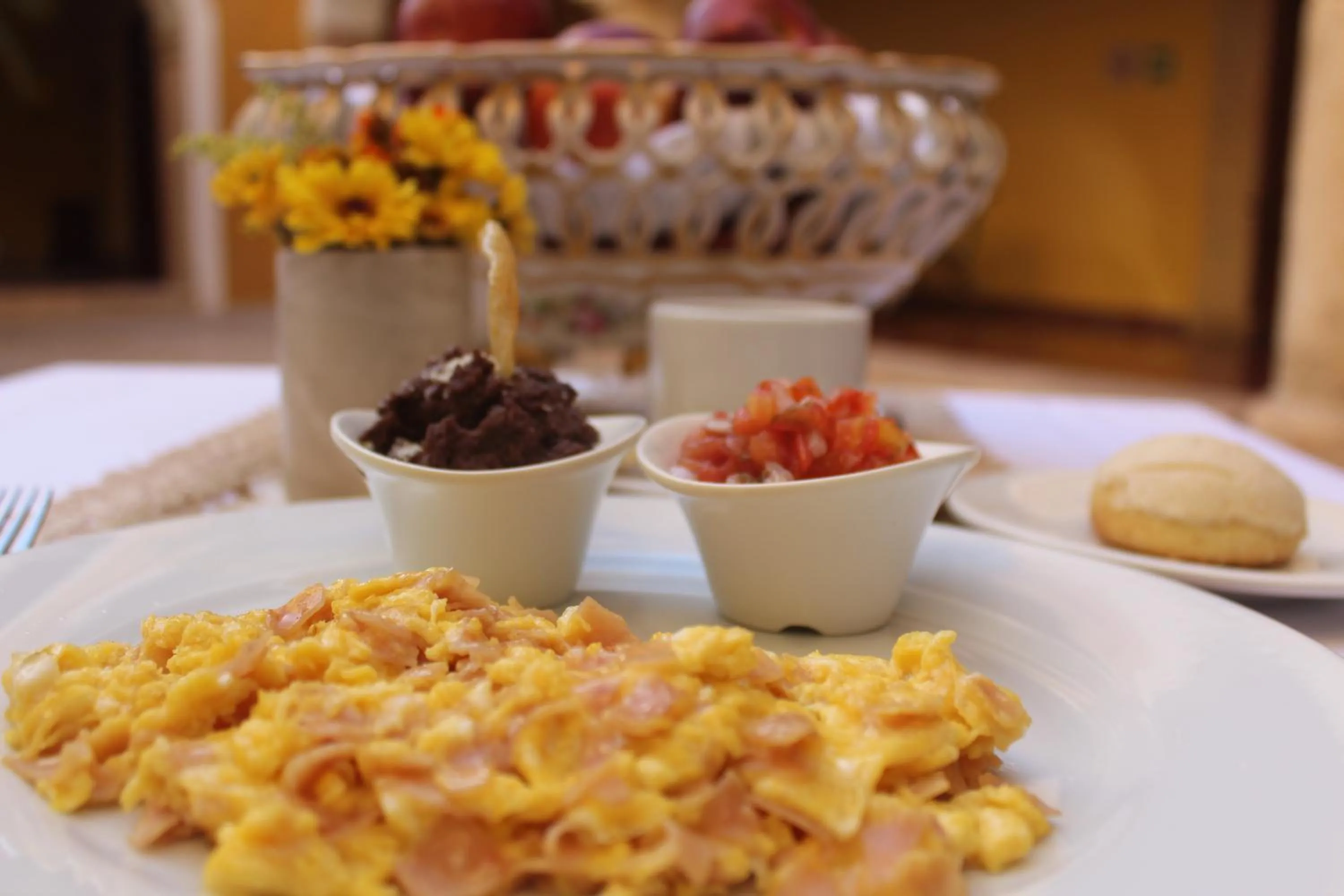 Breakfast in Hotel Boutique Casa Don Gustavo, Campeche