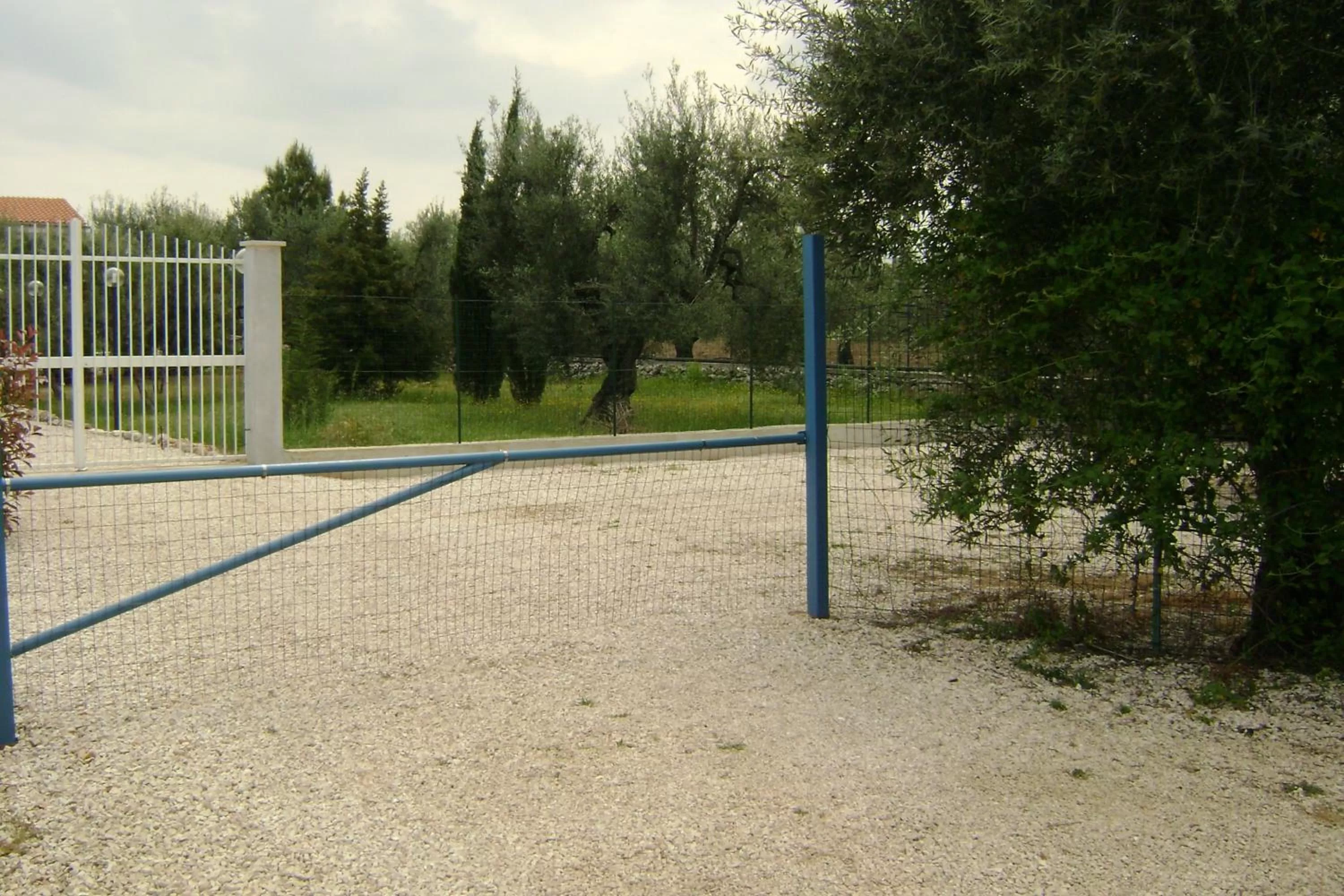 Street view in B&B Villa Mediterranea with private parking