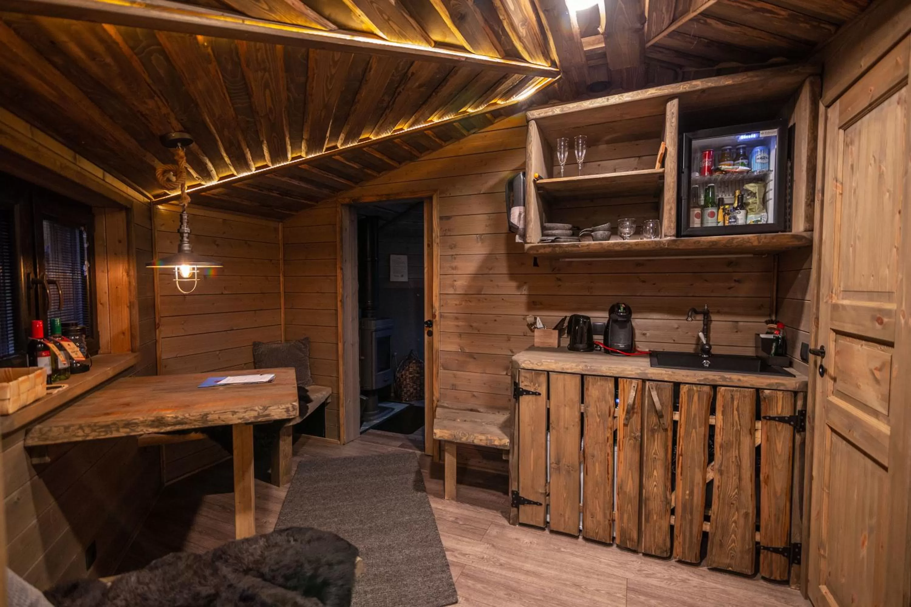 Kitchen or kitchenette in Hotel & Spa Resort Järvisydän