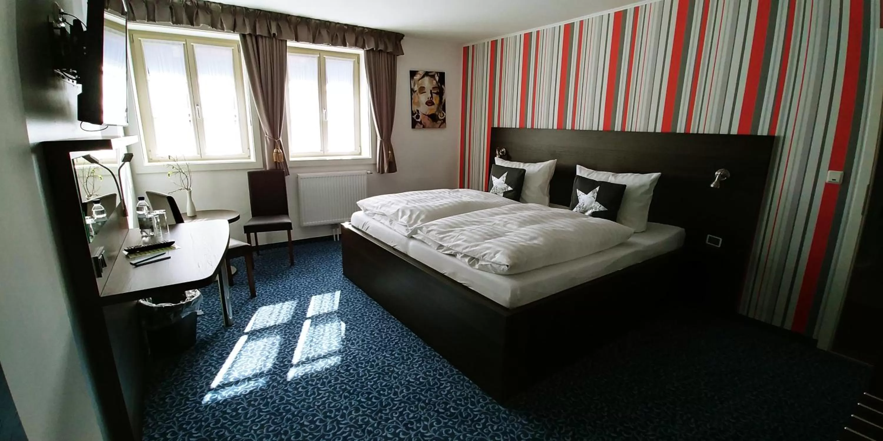 Photo of the whole room, Bed in Hotel Alte Brennerei