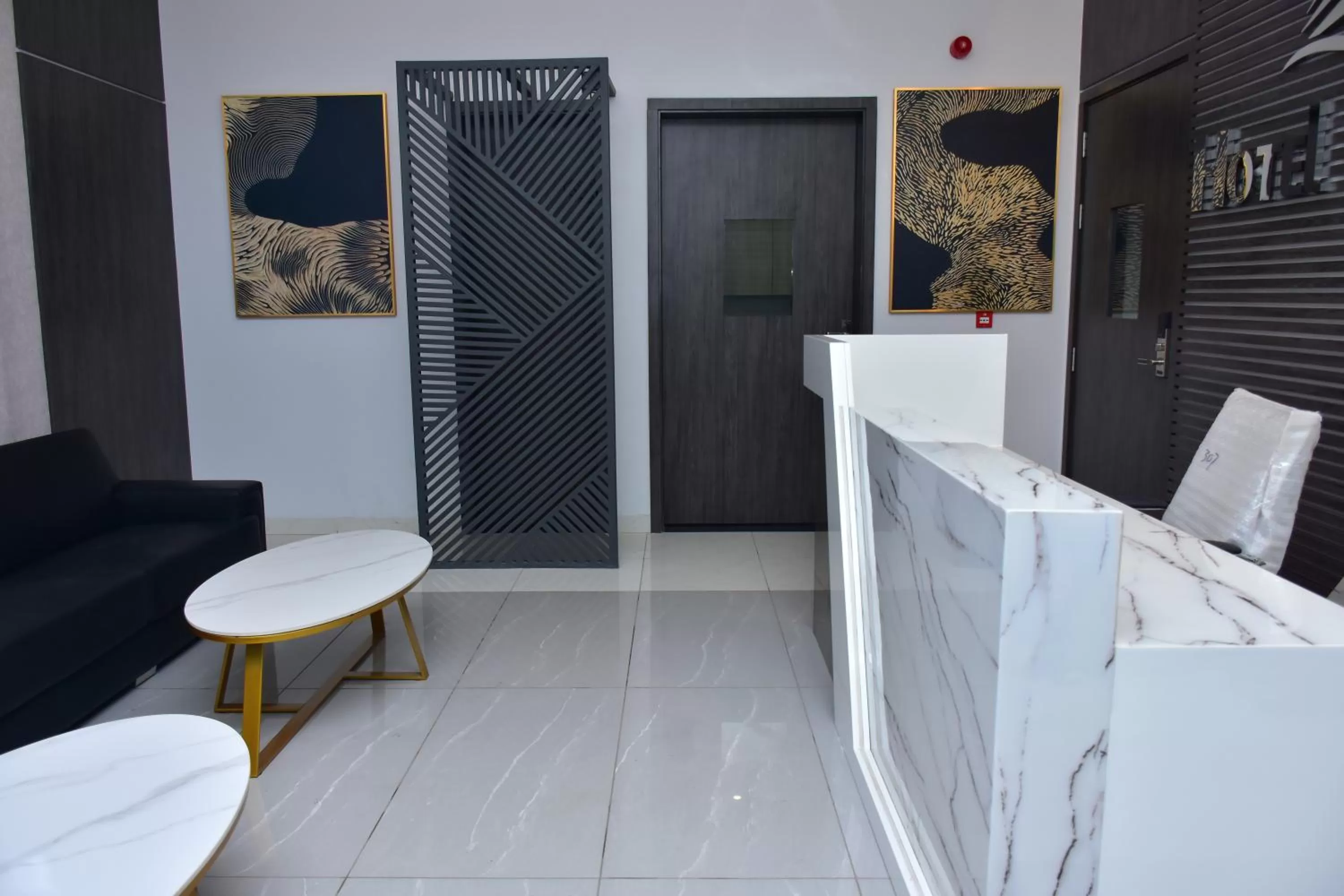 Lobby or reception in Hotel Stella