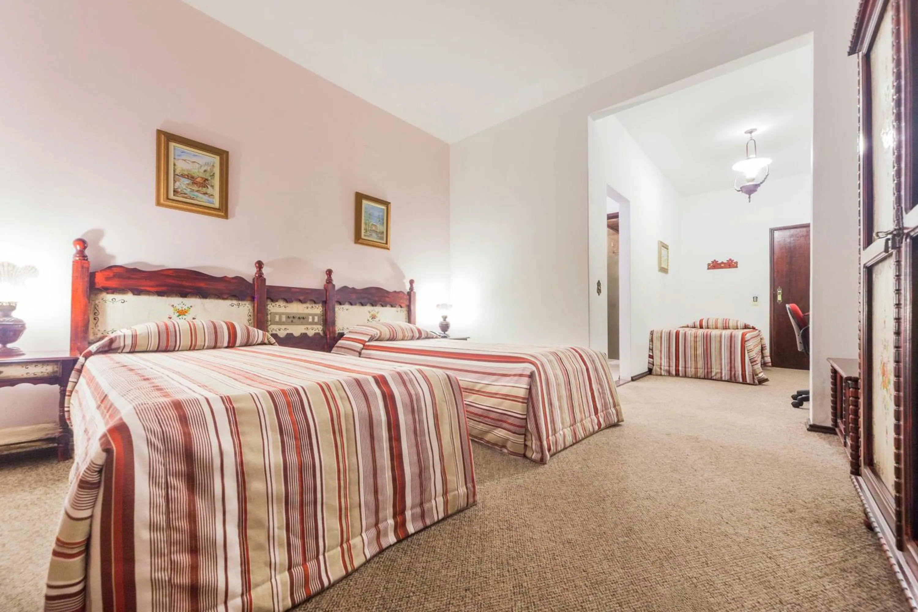 Bedroom, Bed in Hotel Tannenhof