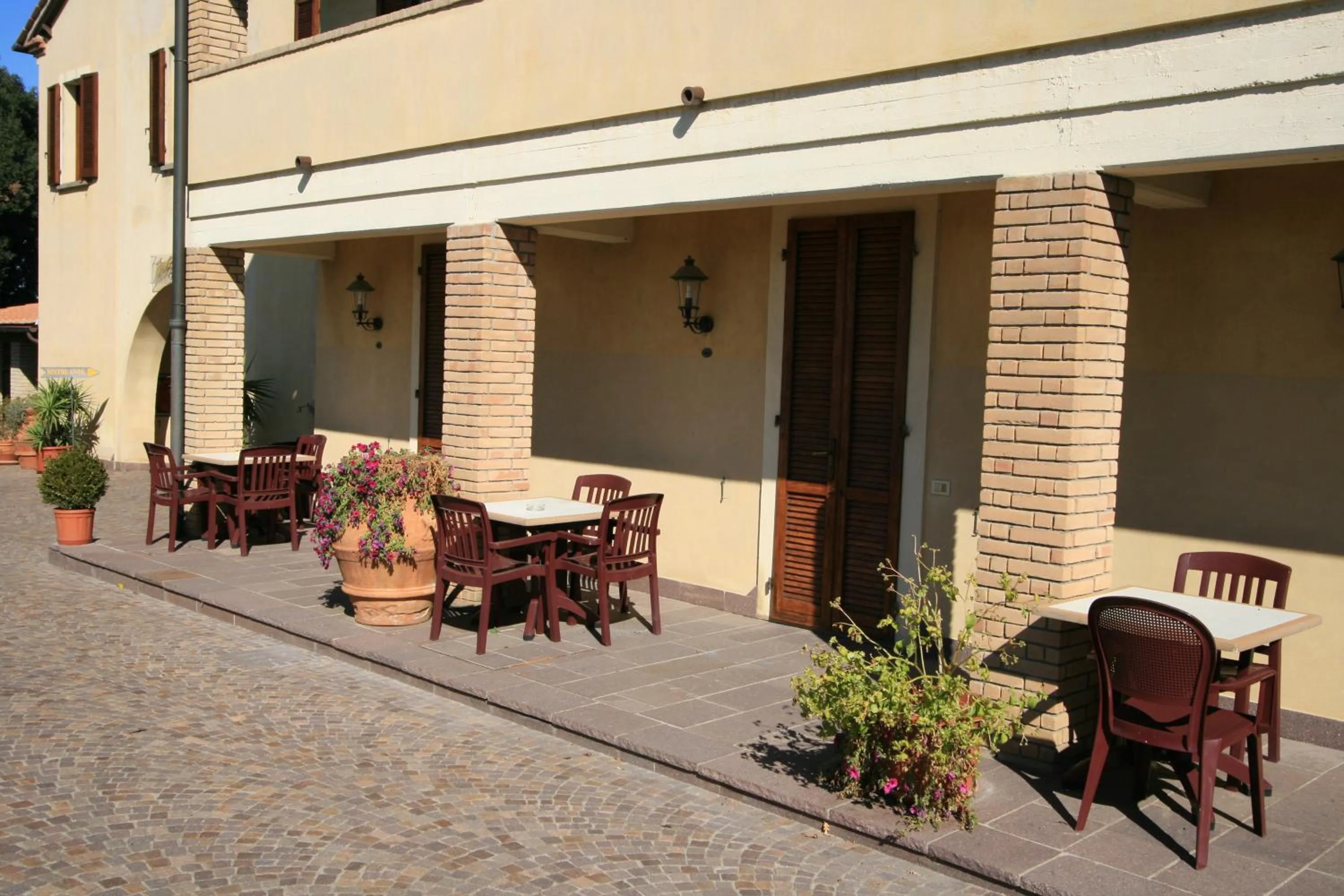 Decorative detail in Villa Nencini