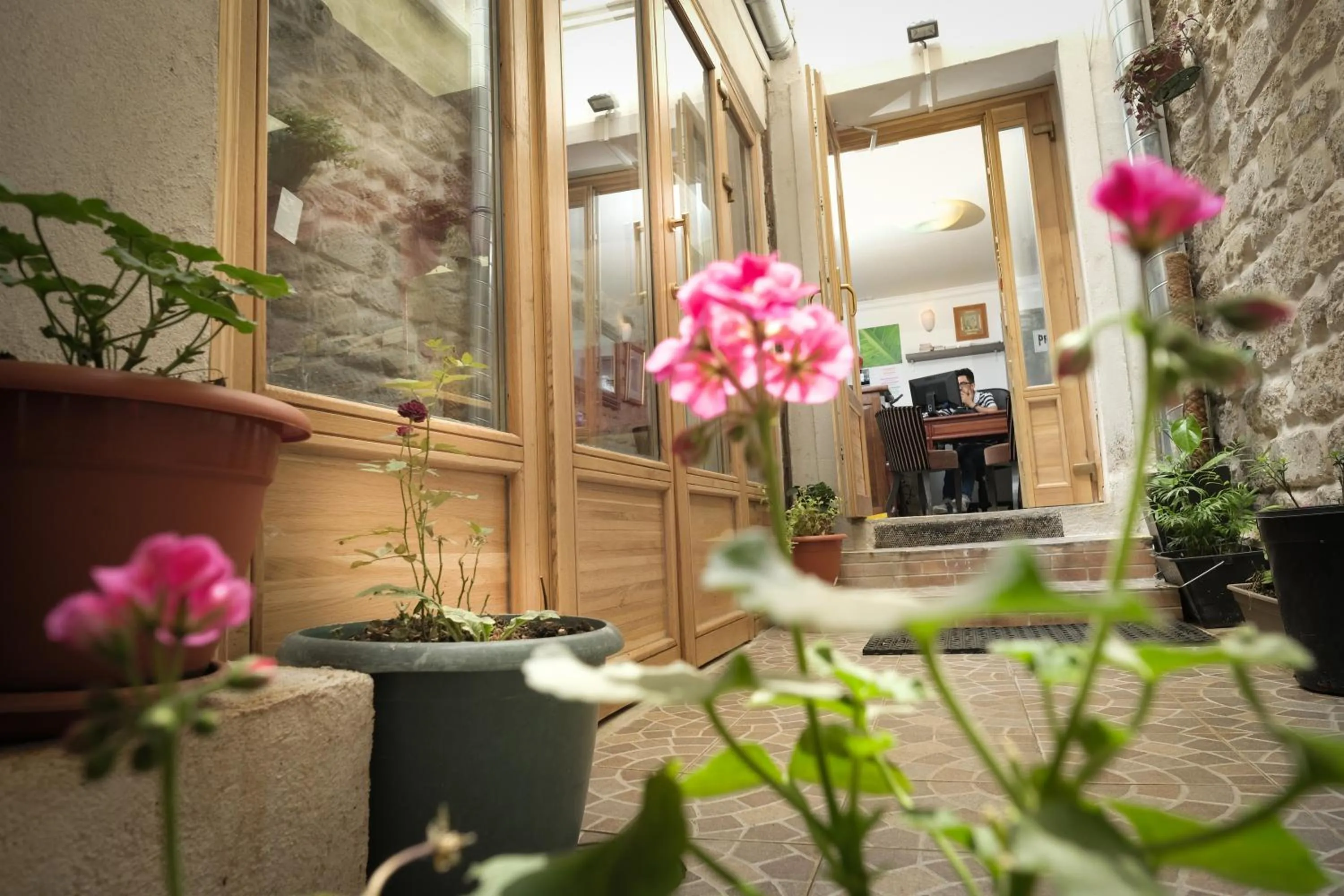 Lobby or reception in Grand Hôtel de Clermont