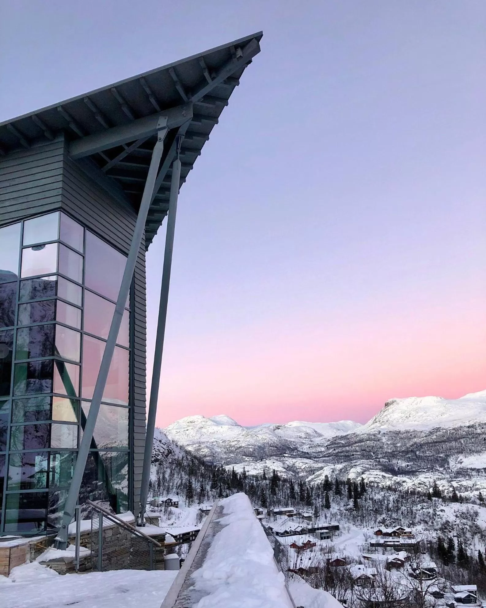 Balcony/Terrace in Skarsnuten Mountain Resort & SPA