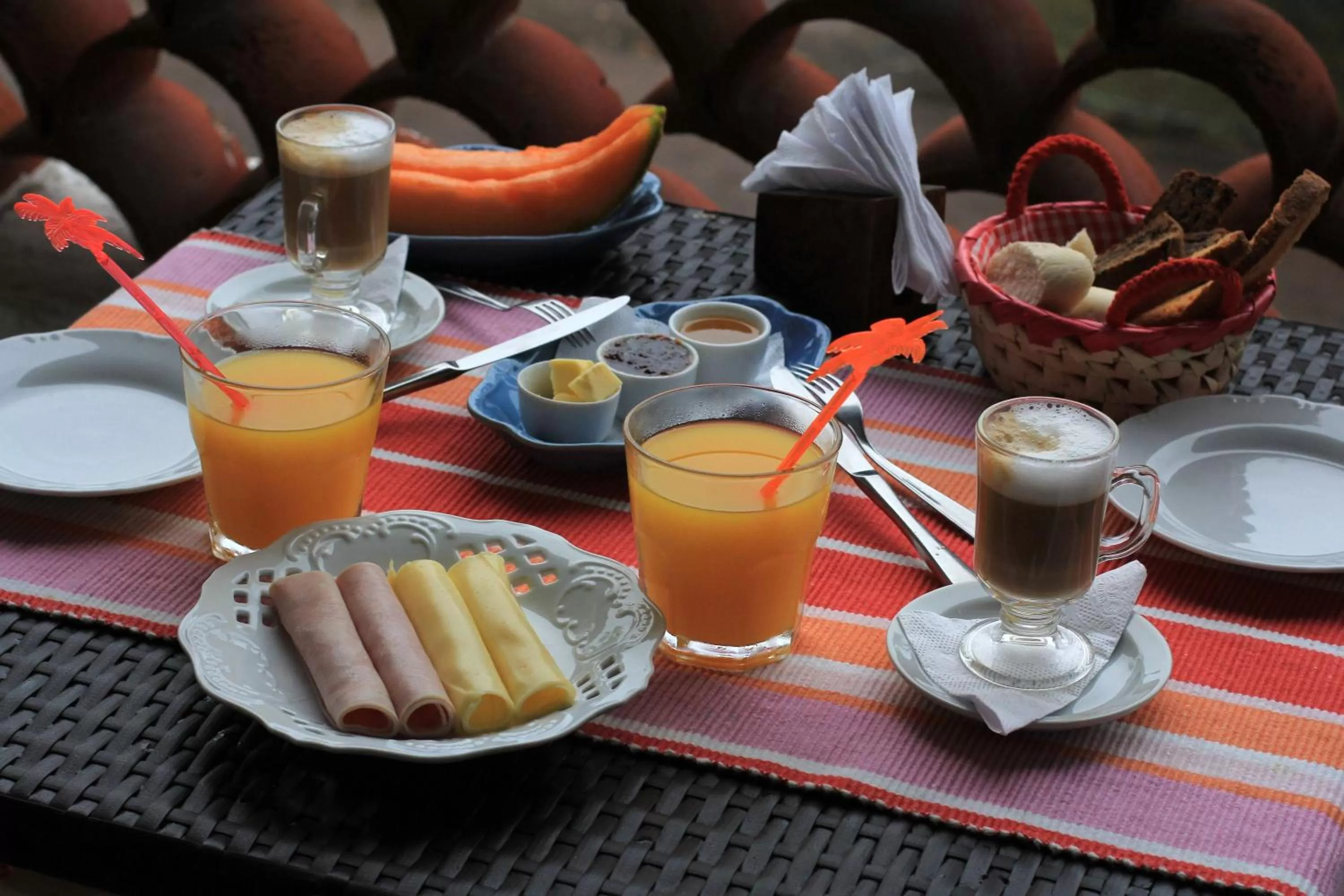 Food close-up, Breakfast in Santoral Restaurante y Posada Pet Friendly