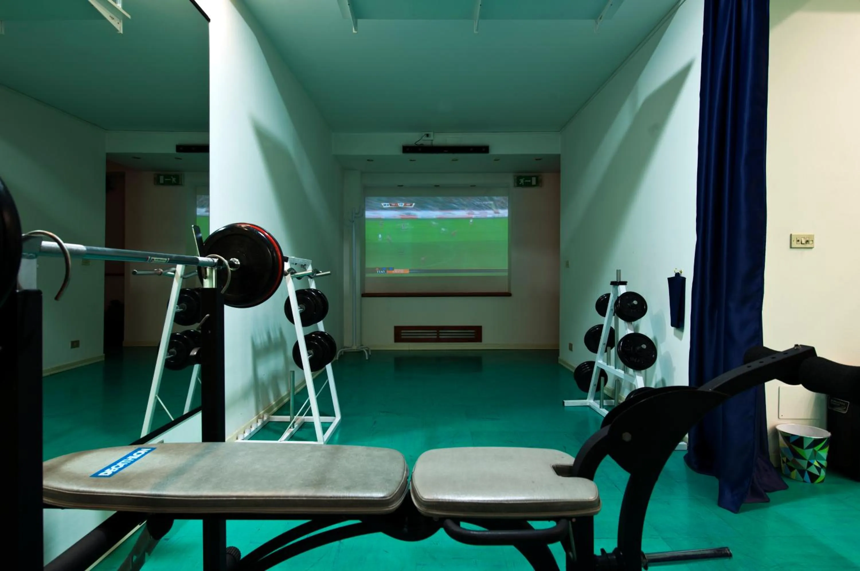 Fitness centre/facilities in Hotel Mec