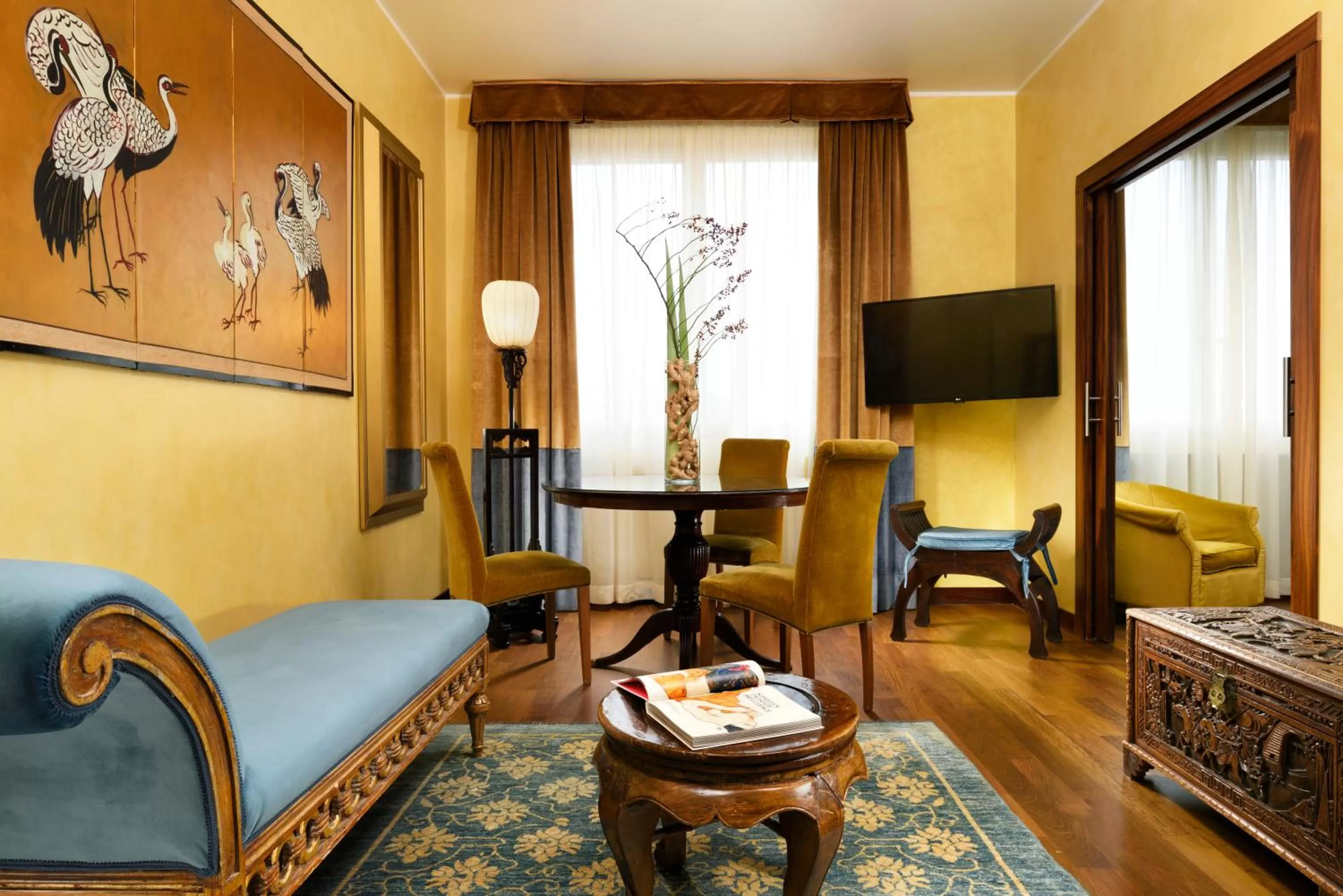 Living room in Enterprise Hotel Design & Boutique