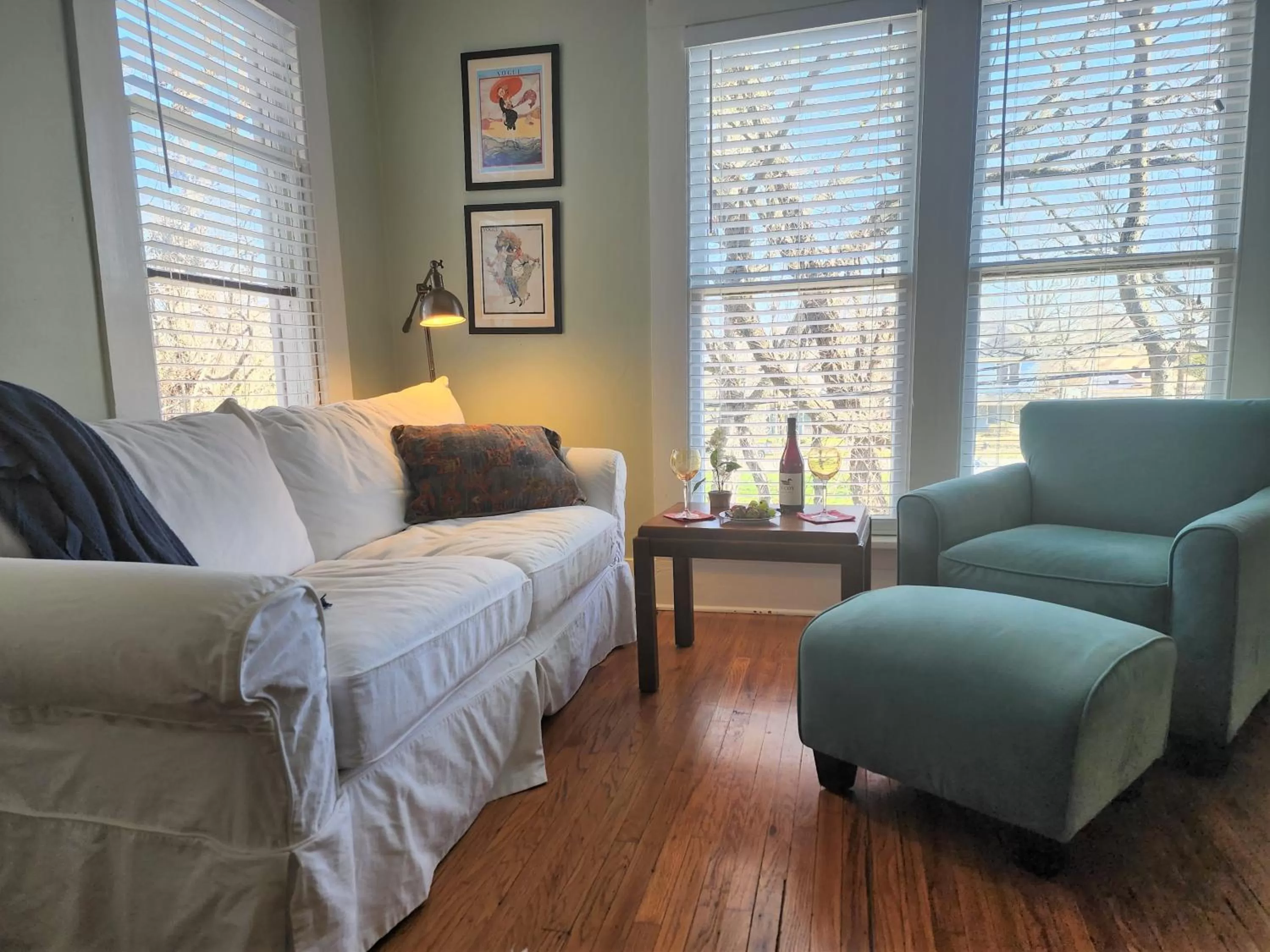 Living room, Seating Area in Rosemont B&B Cottages