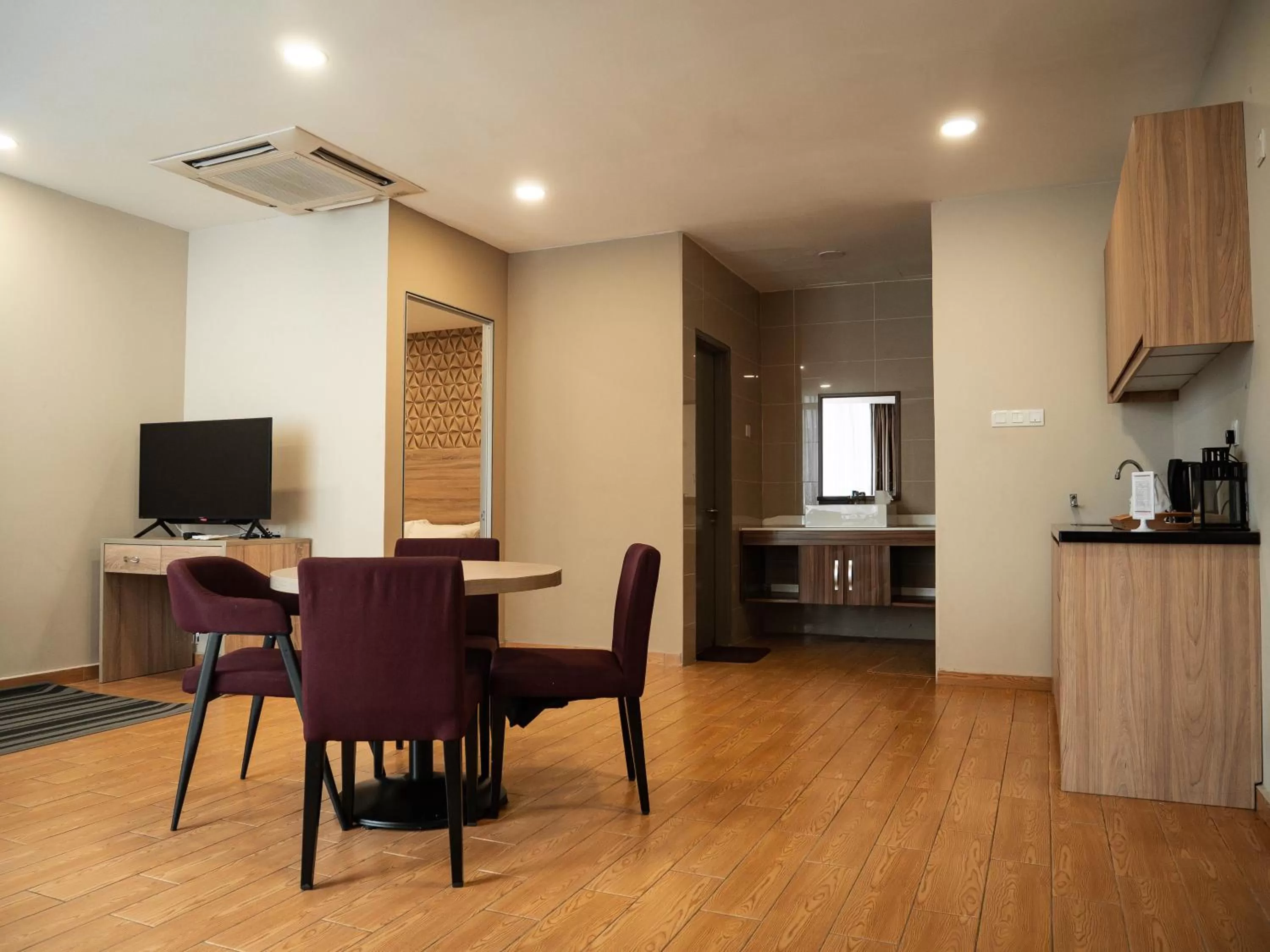 Seating area in Bangi Perdana Hotel