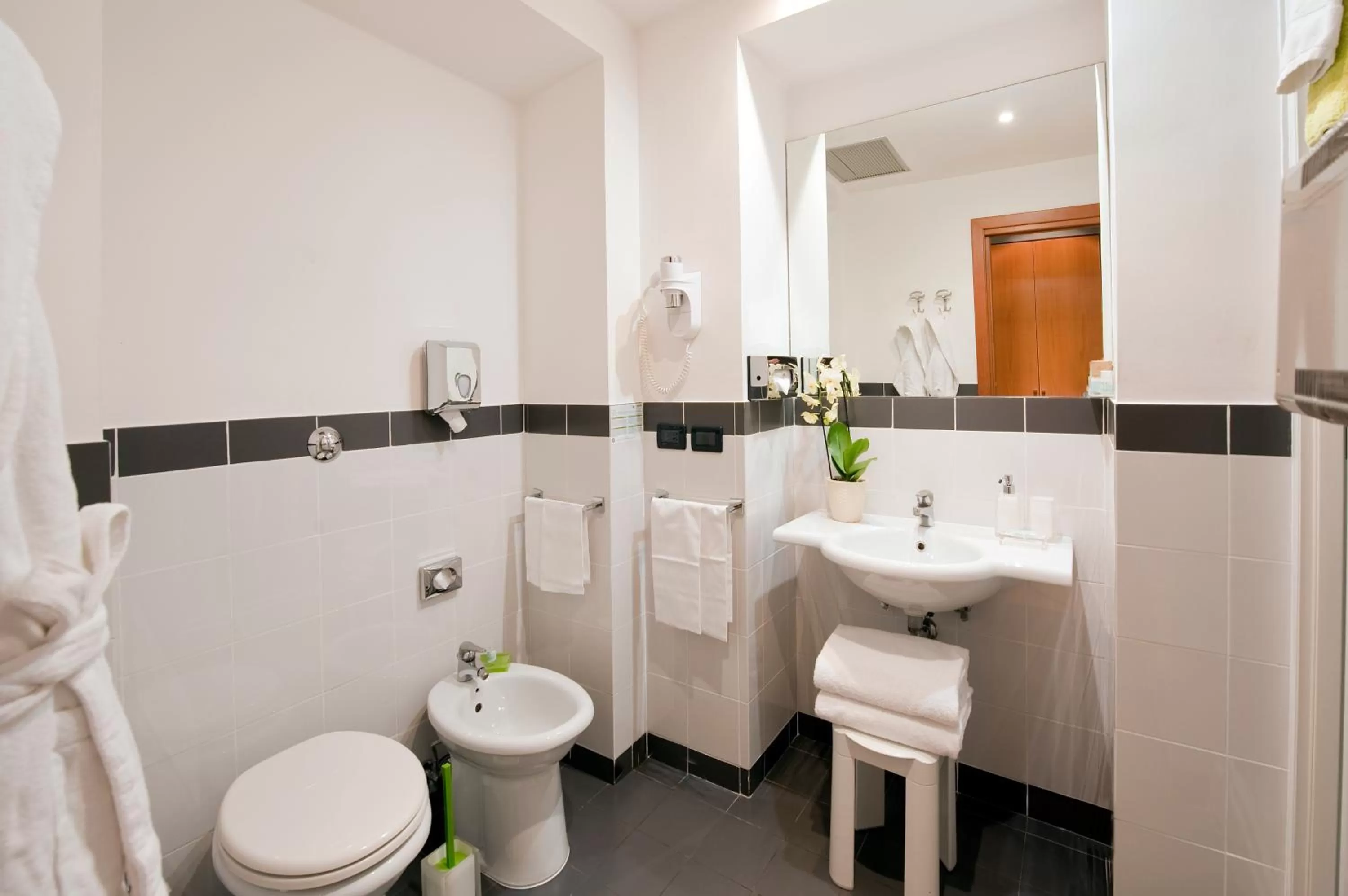 Bathroom in Best Western Ars Hotel