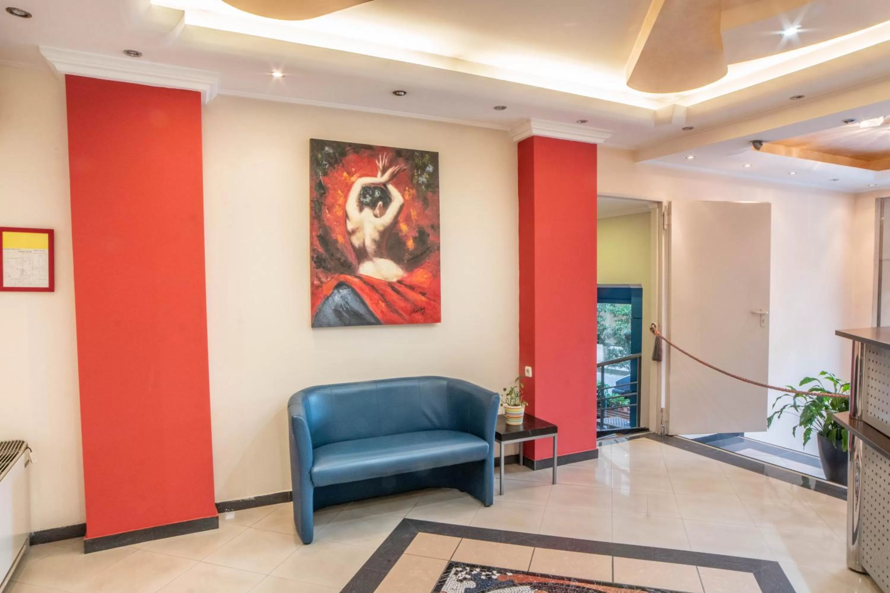 Living room in Argo Hotel Piraeus