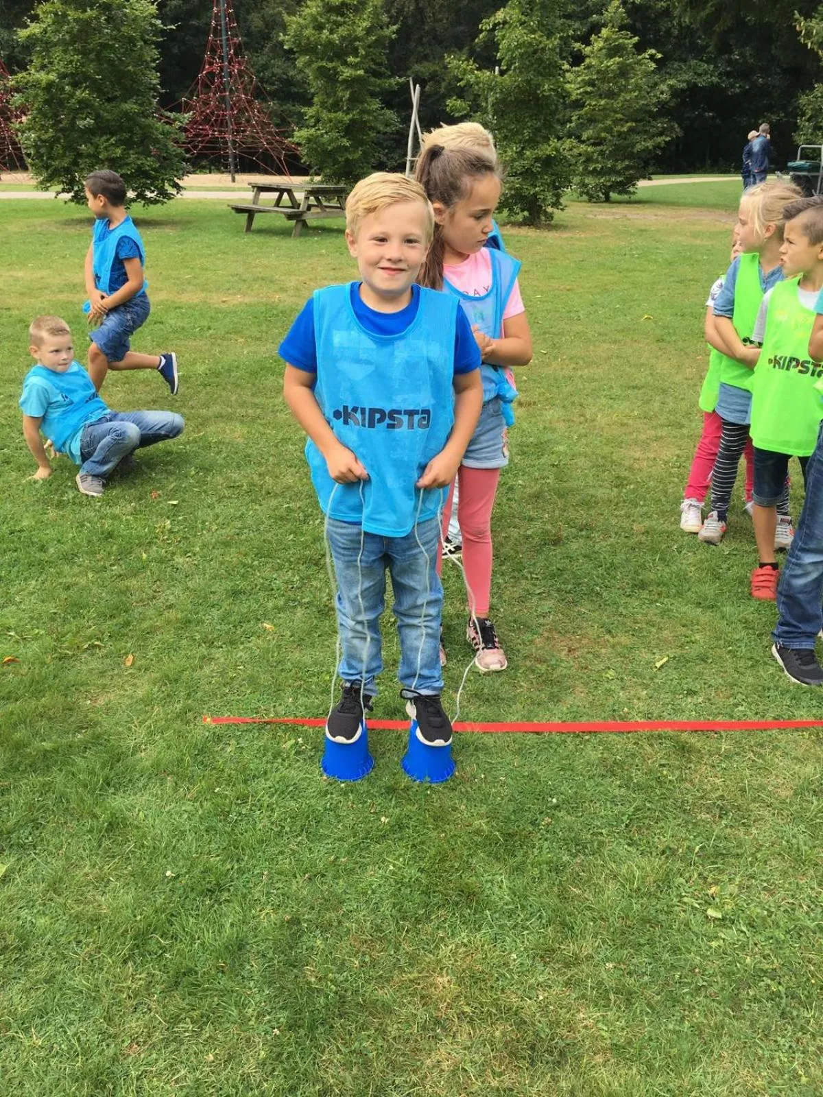 Children play ground in Stayokay Hostel Apeldoorn
