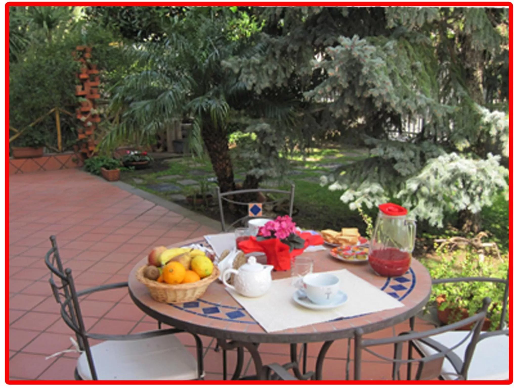 Garden in B&B Casa Di Mari