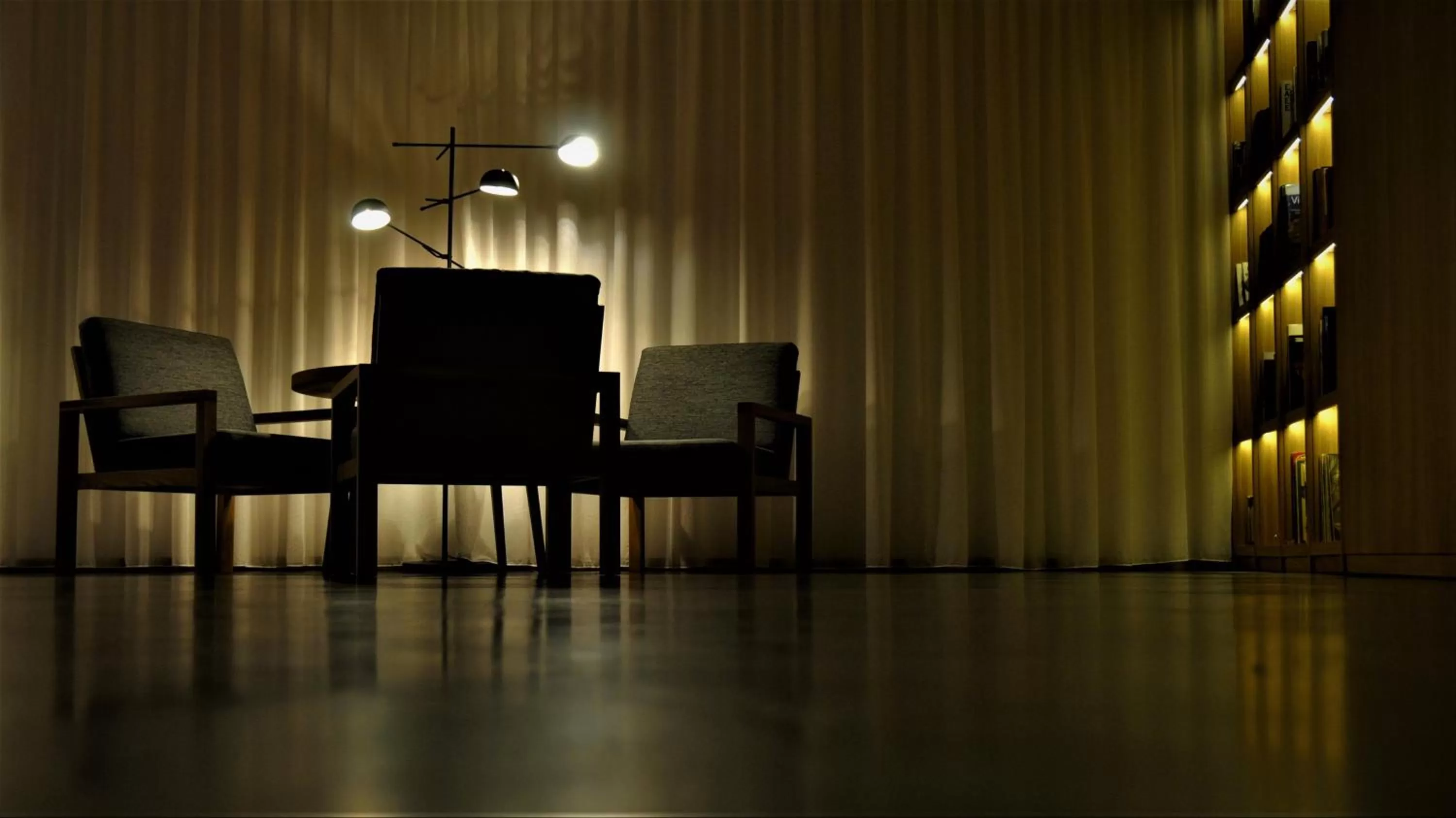 Library in Evora Olive Hotel