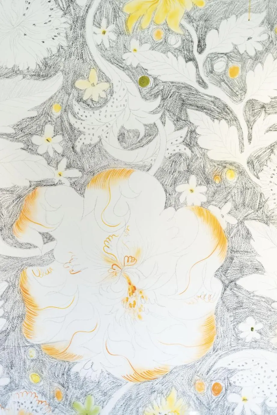 Decorative detail in Hotel Restaurant La Vague de Saint Paul