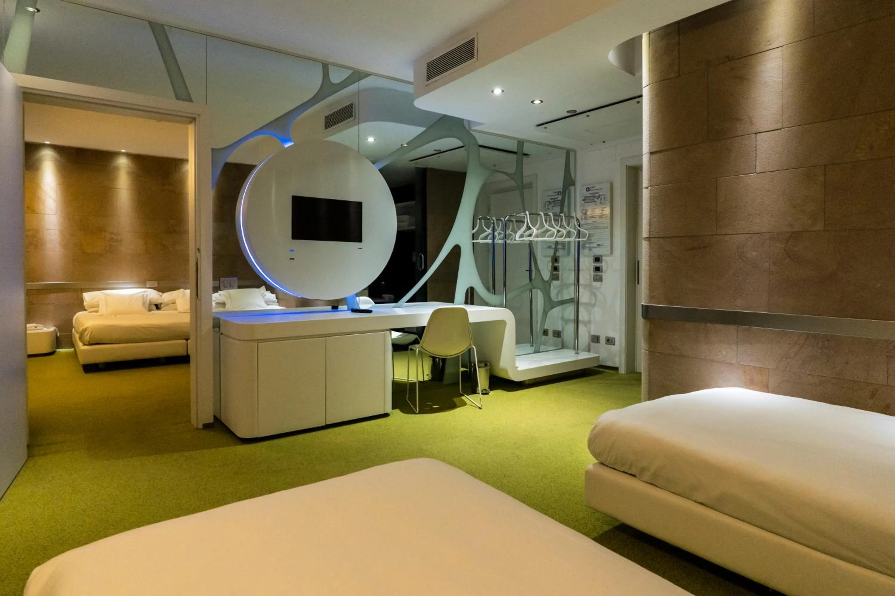 Bedroom, Bed in A Point Arezzo Park Hotel