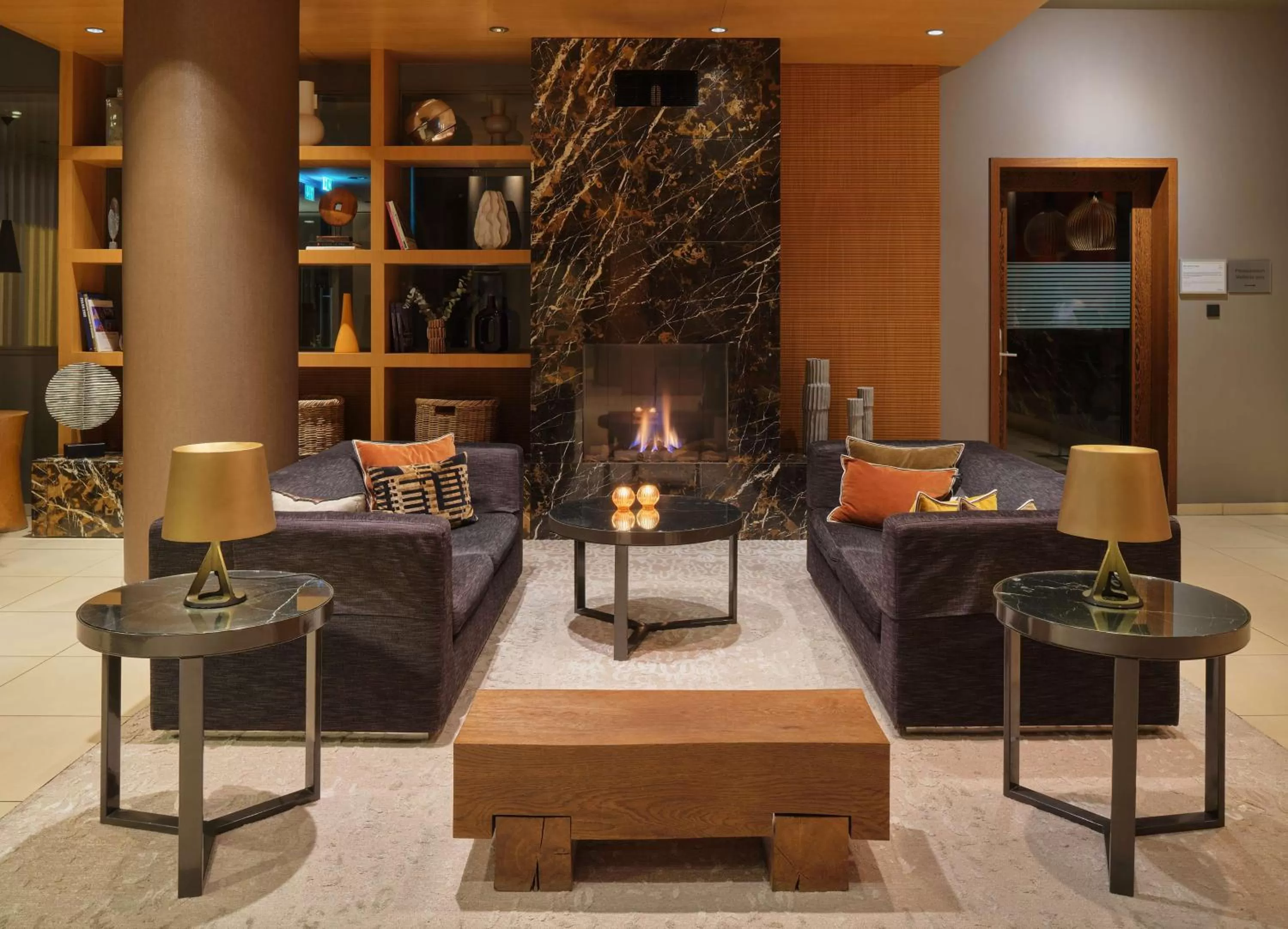 Lobby or reception in Adina Apartment Hotel Frankfurt Neue Oper