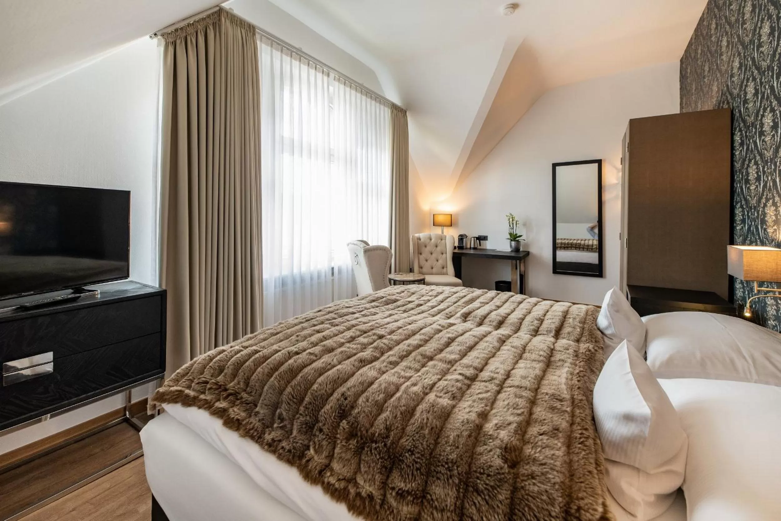 Photo of the whole room, Bed in Boutique-Hotel Villa Anna