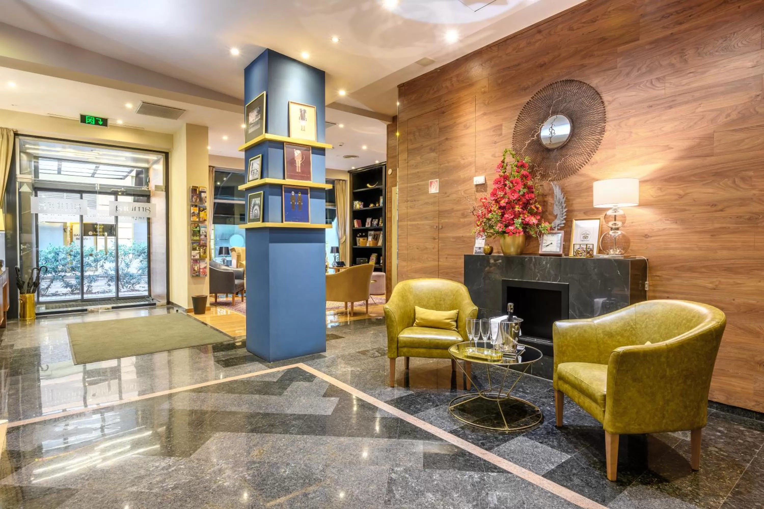 Lobby or reception in Ambra Hotel