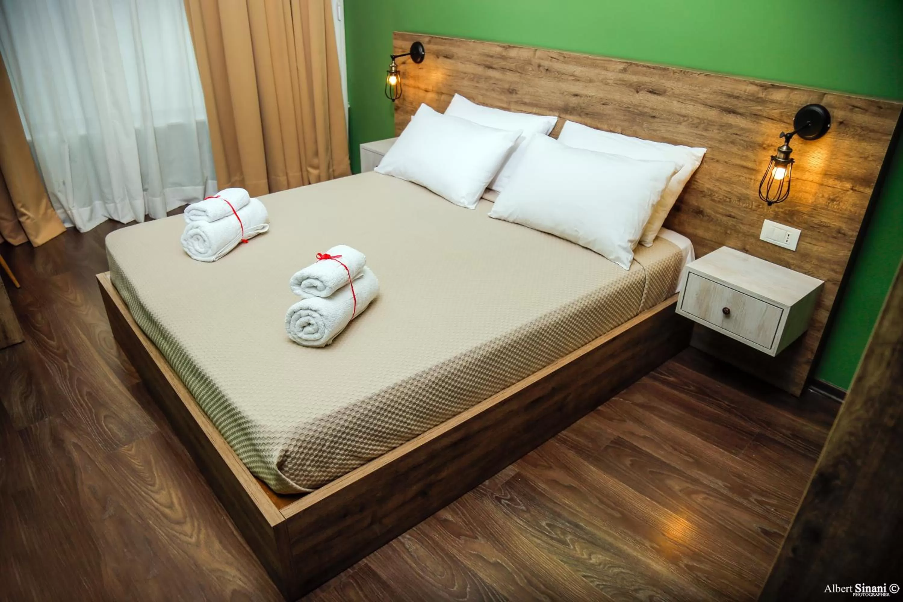 Bed in Arc Hotel Tirana