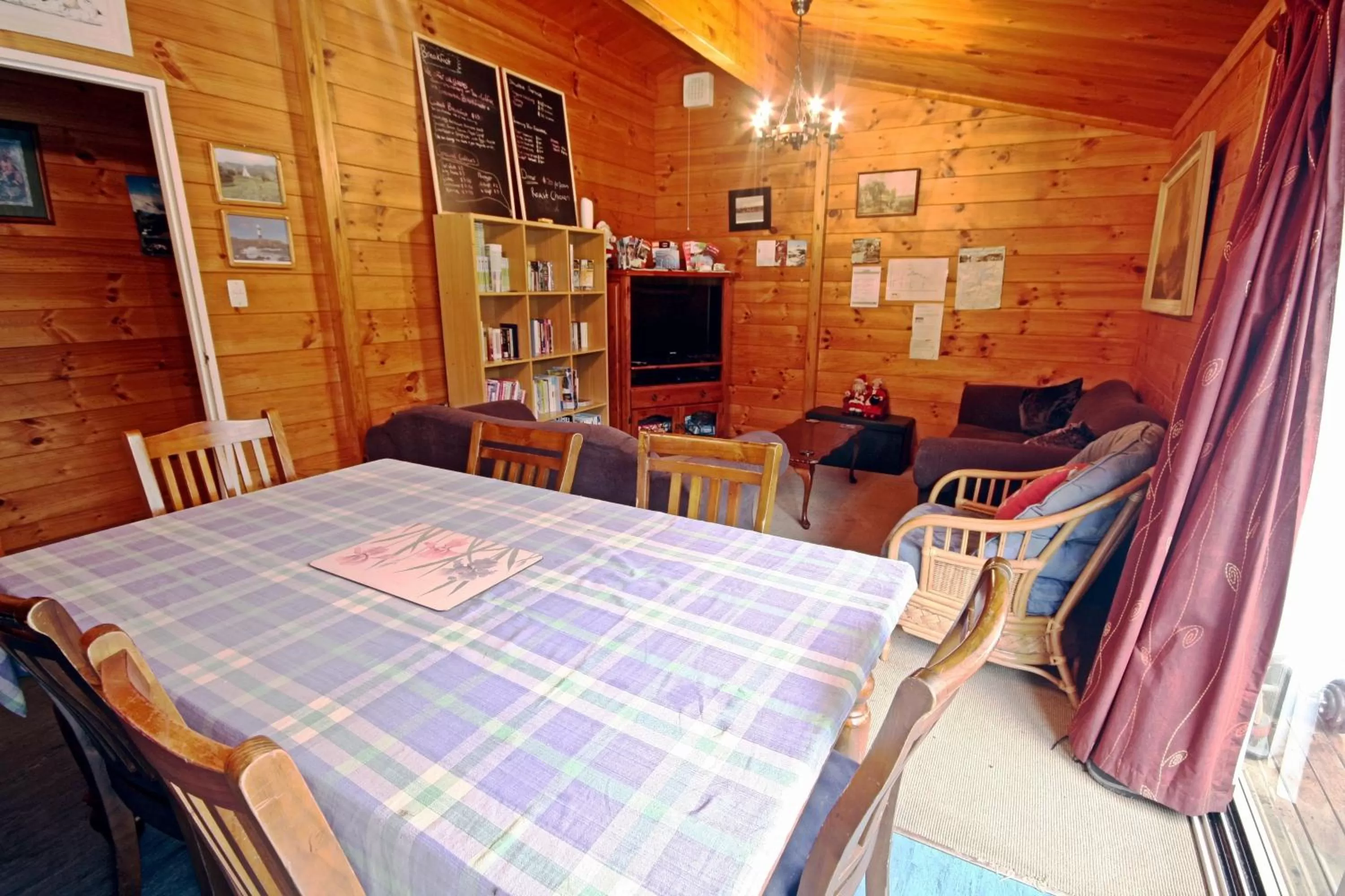 Library in Tony's Lodge