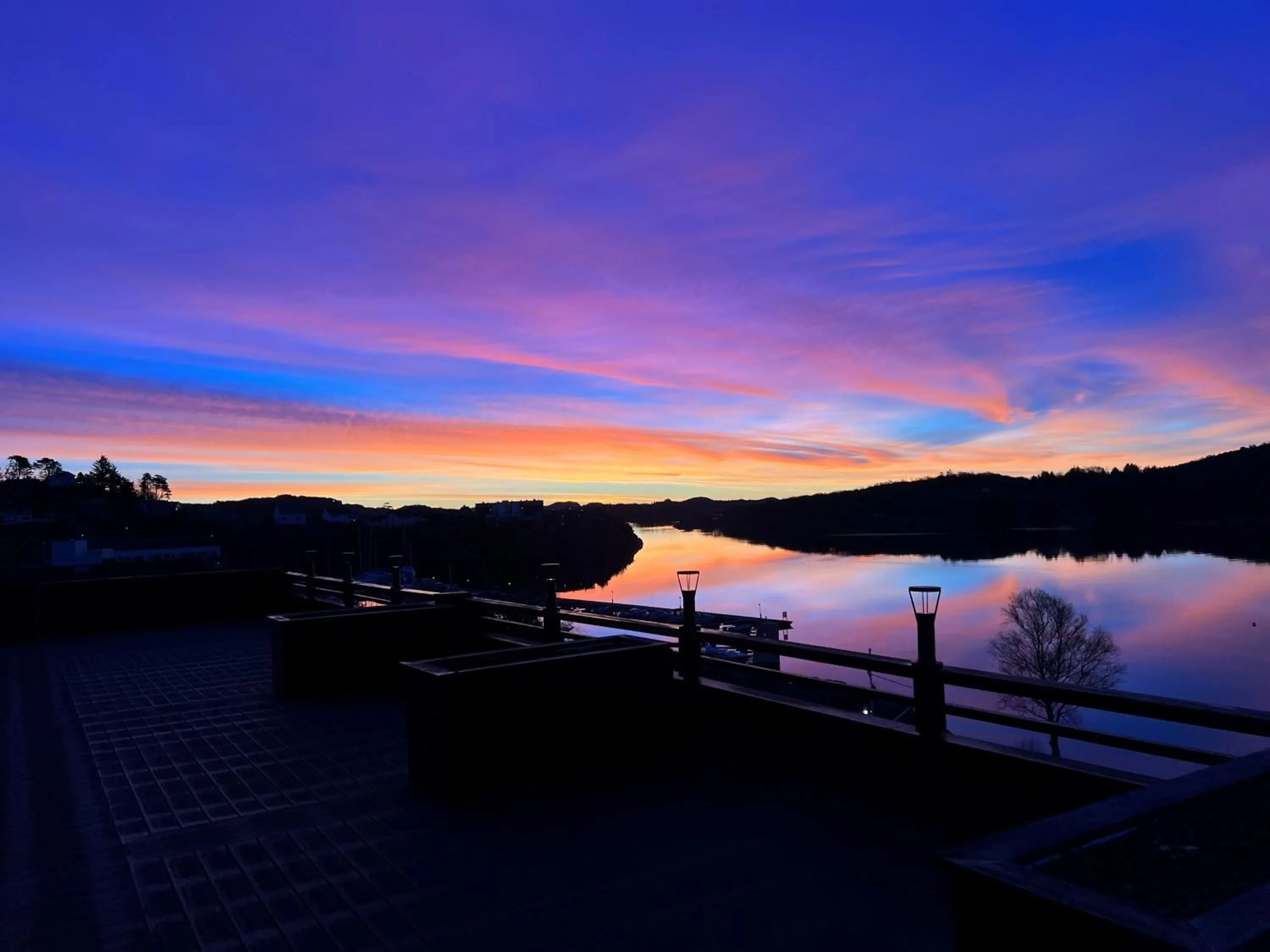 Restaurant/places to eat in Farsund Fjordhotel