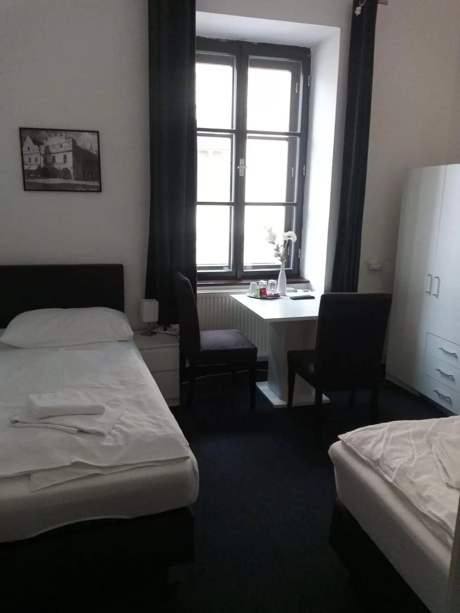 Bed in Hotel Bílý Koníček