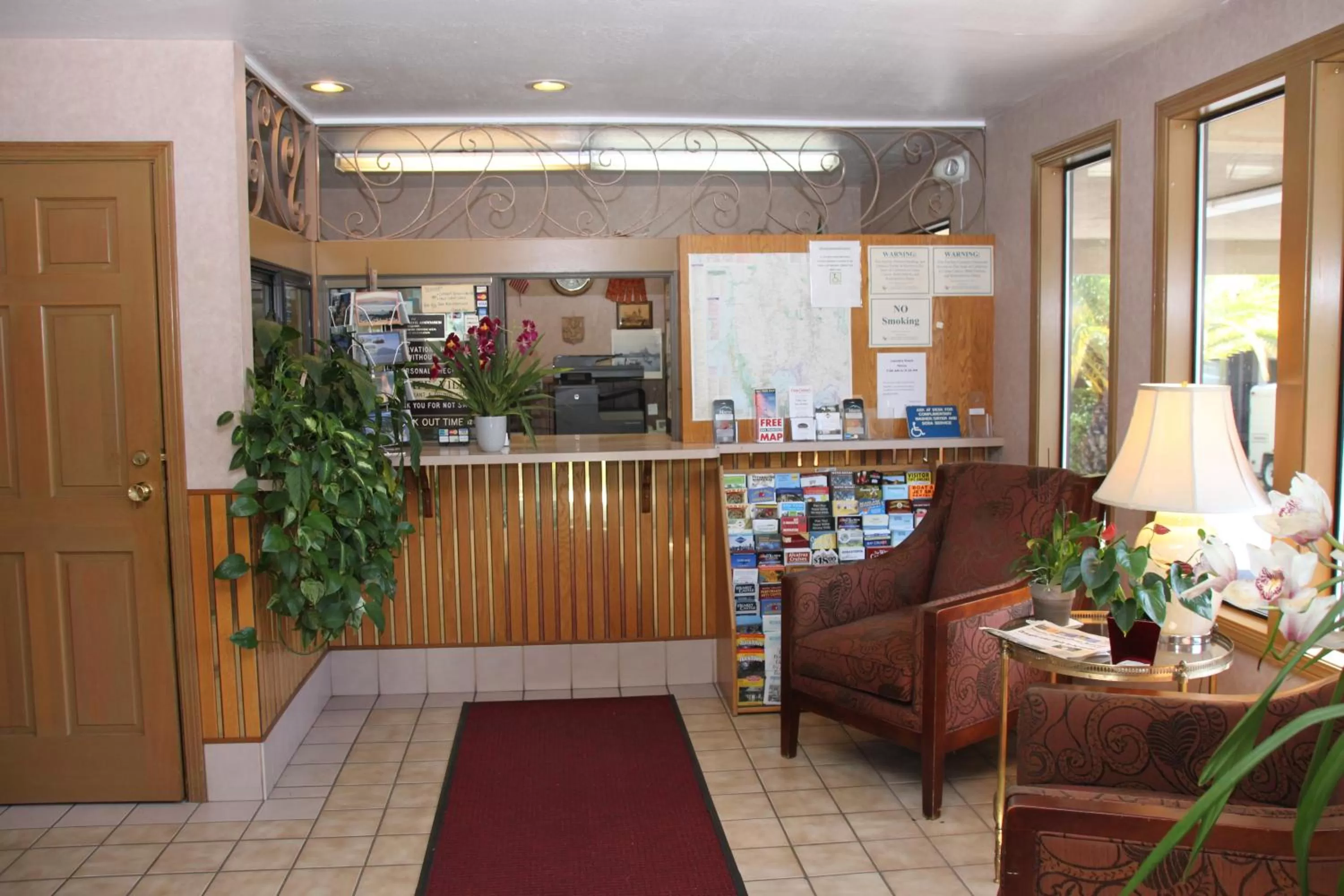 Lobby or reception in Villa Inn