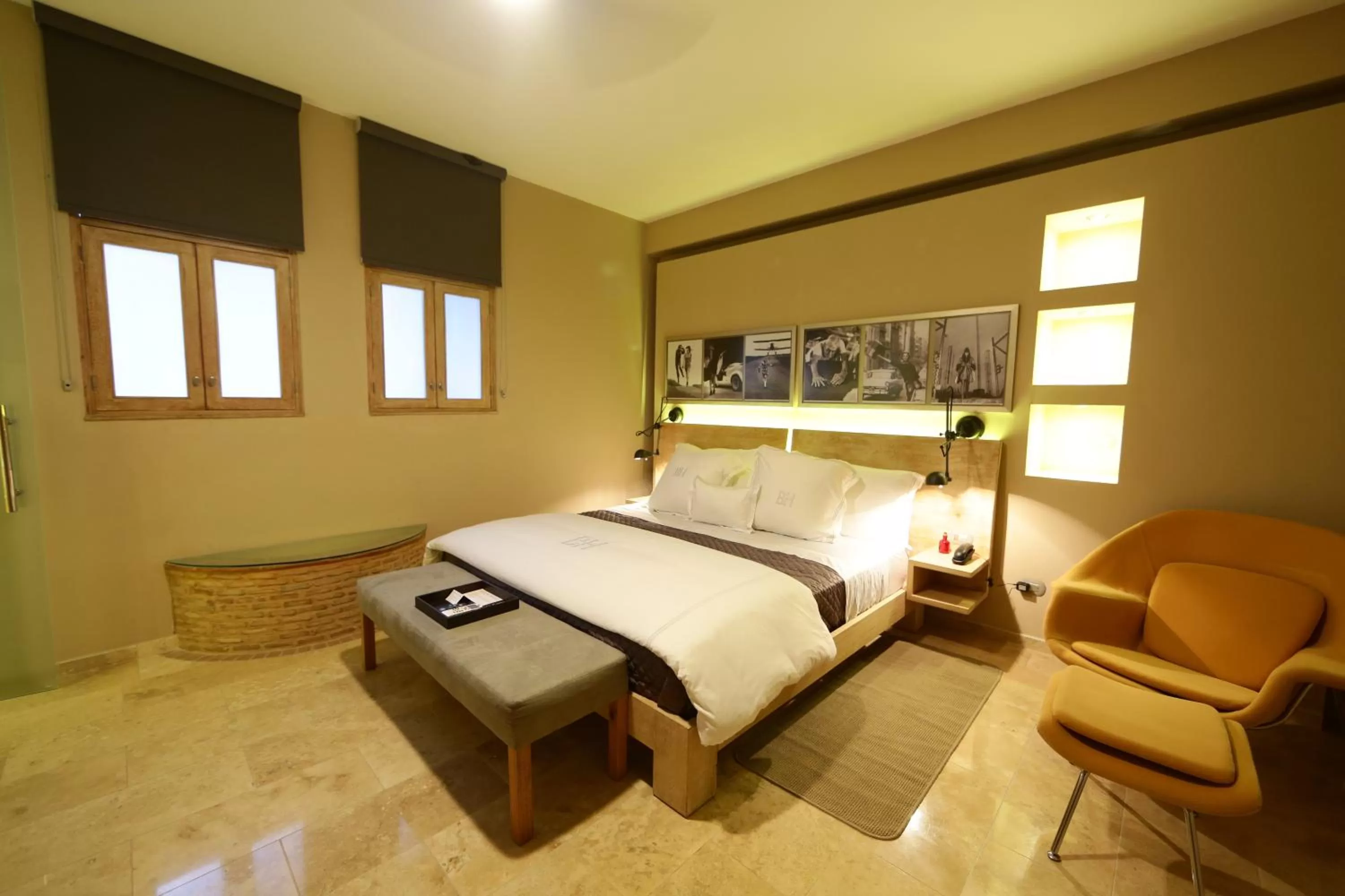 Bed in Billini Hotel, Historic Luxury