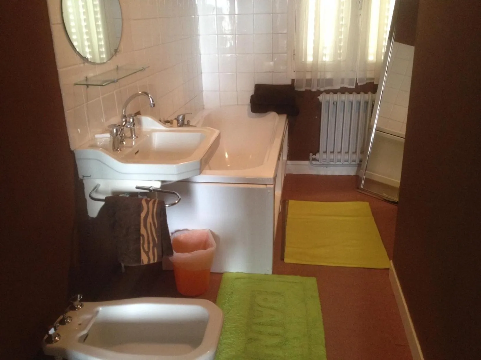 Bathroom in Hotel Moderne