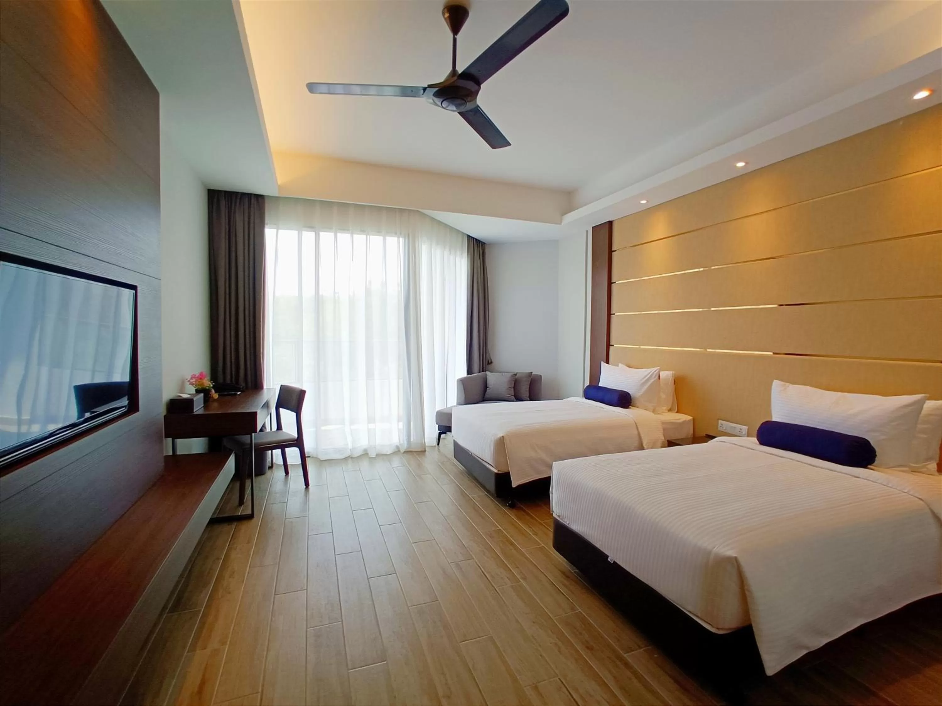 Photo of the whole room, Bed in Pacific Regency Beach Resort, Port Dickson