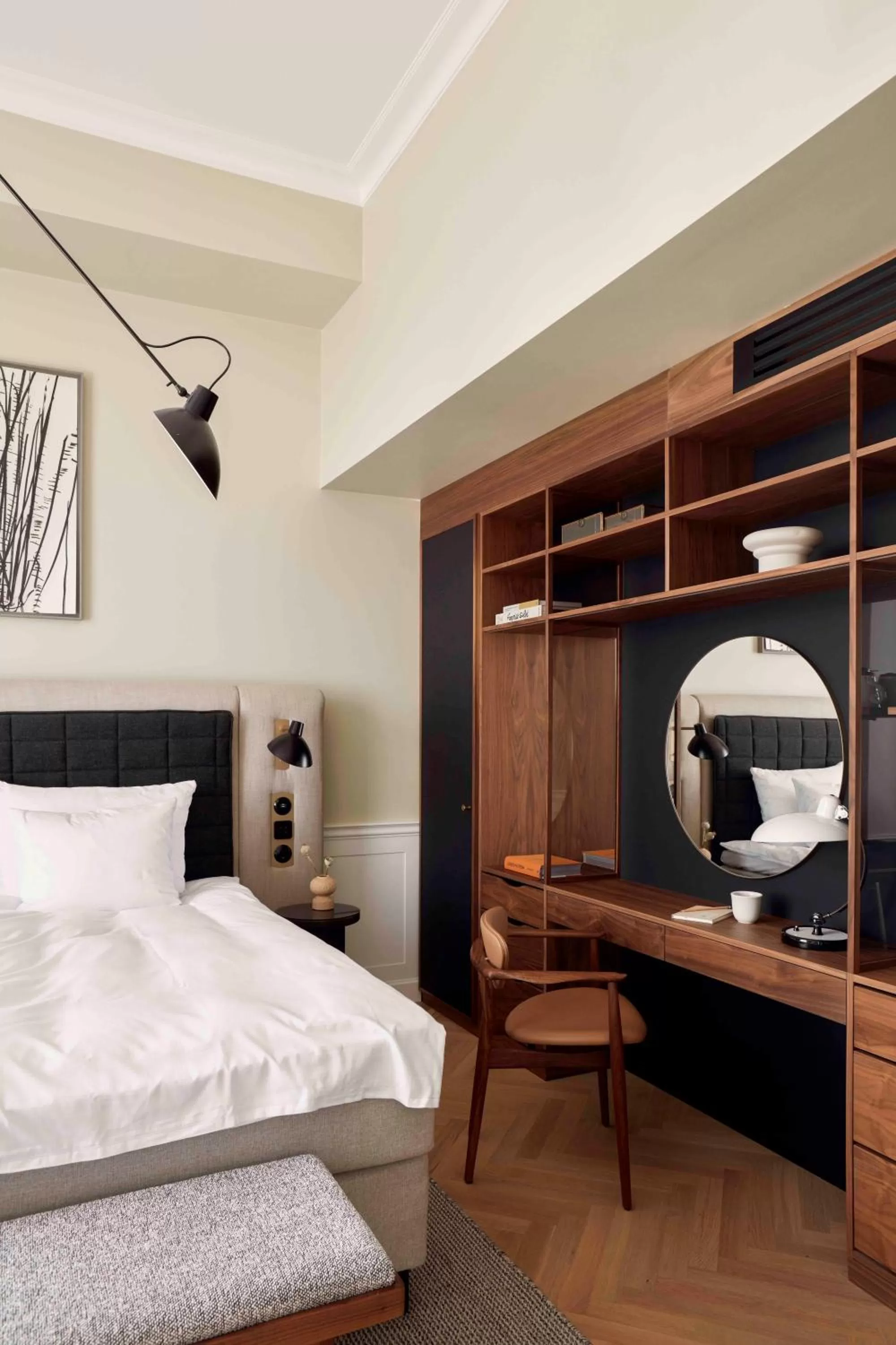 Bedroom, Bed in Villa Copenhagen