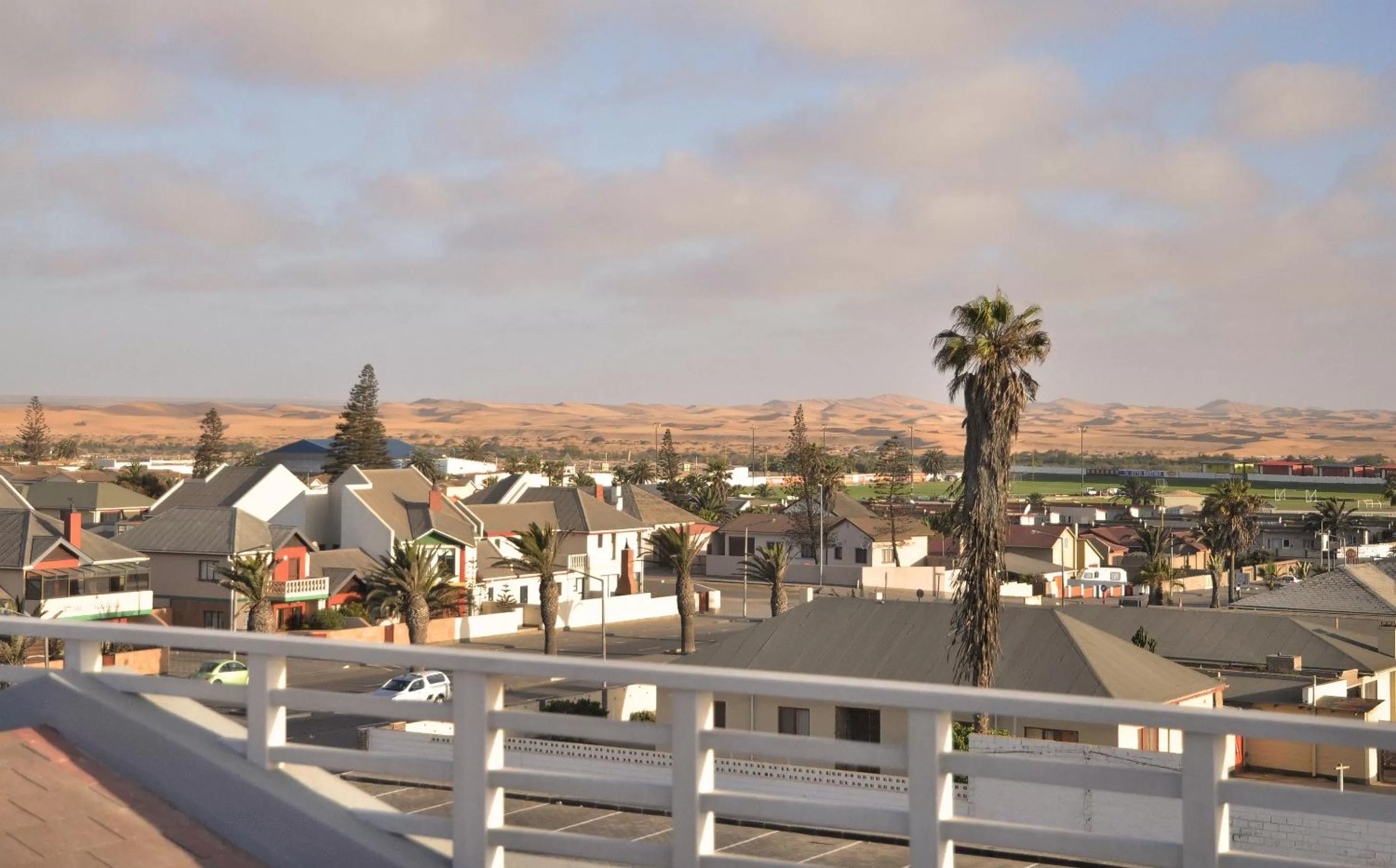 City view in Swakopmund Plaza Hotel
