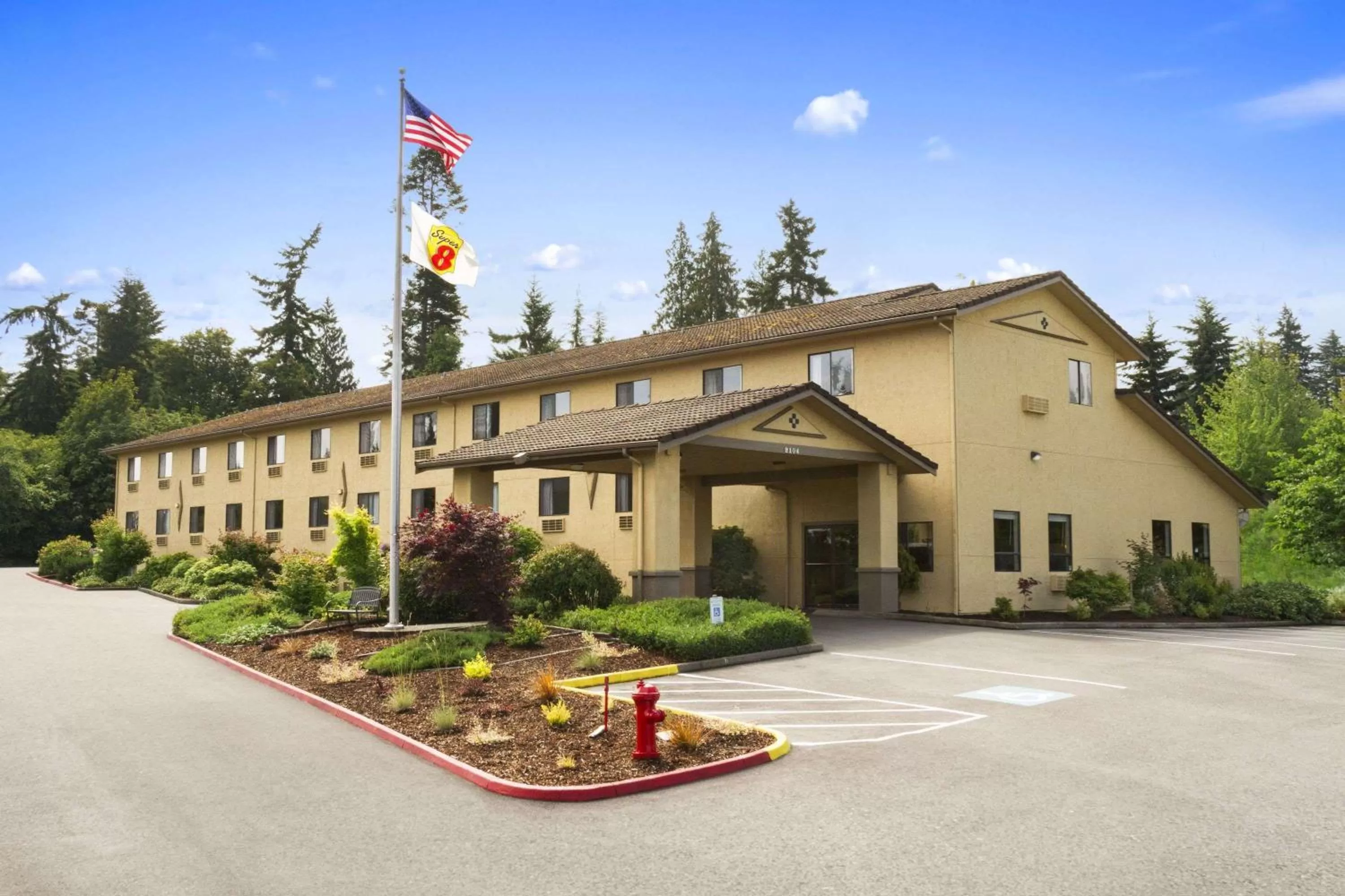 Property building in Super 8 by Wyndham Port Angeles at Olympic National Park