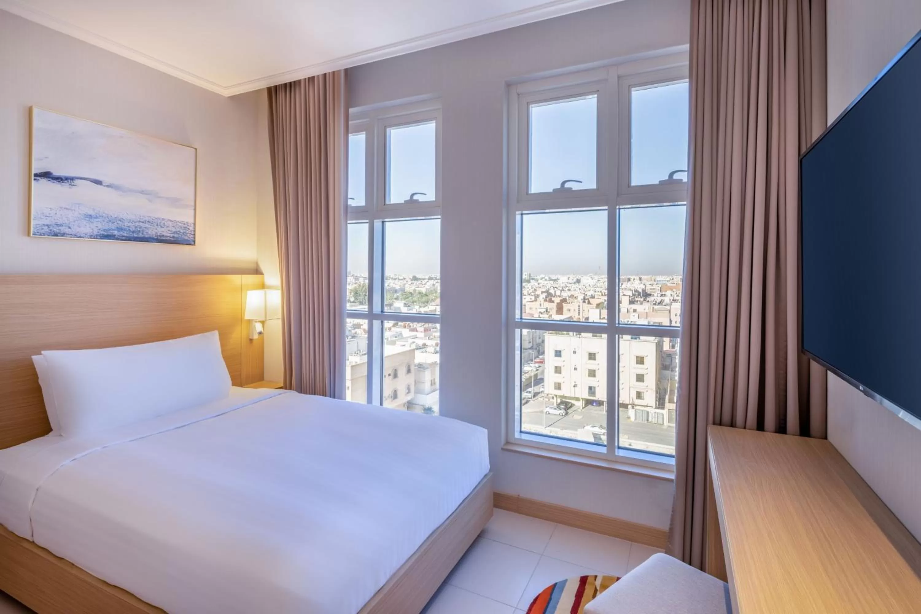 Two-Bedroom Suite with City View in Residence Inn by Marriott Dammam